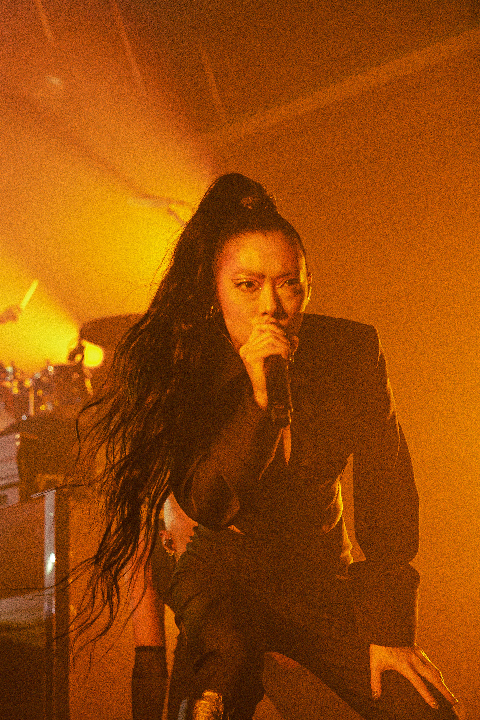 Rina Sawayama live, Electrifying performance, Glasgow concert, Music sensation, 2000x3000 HD Phone