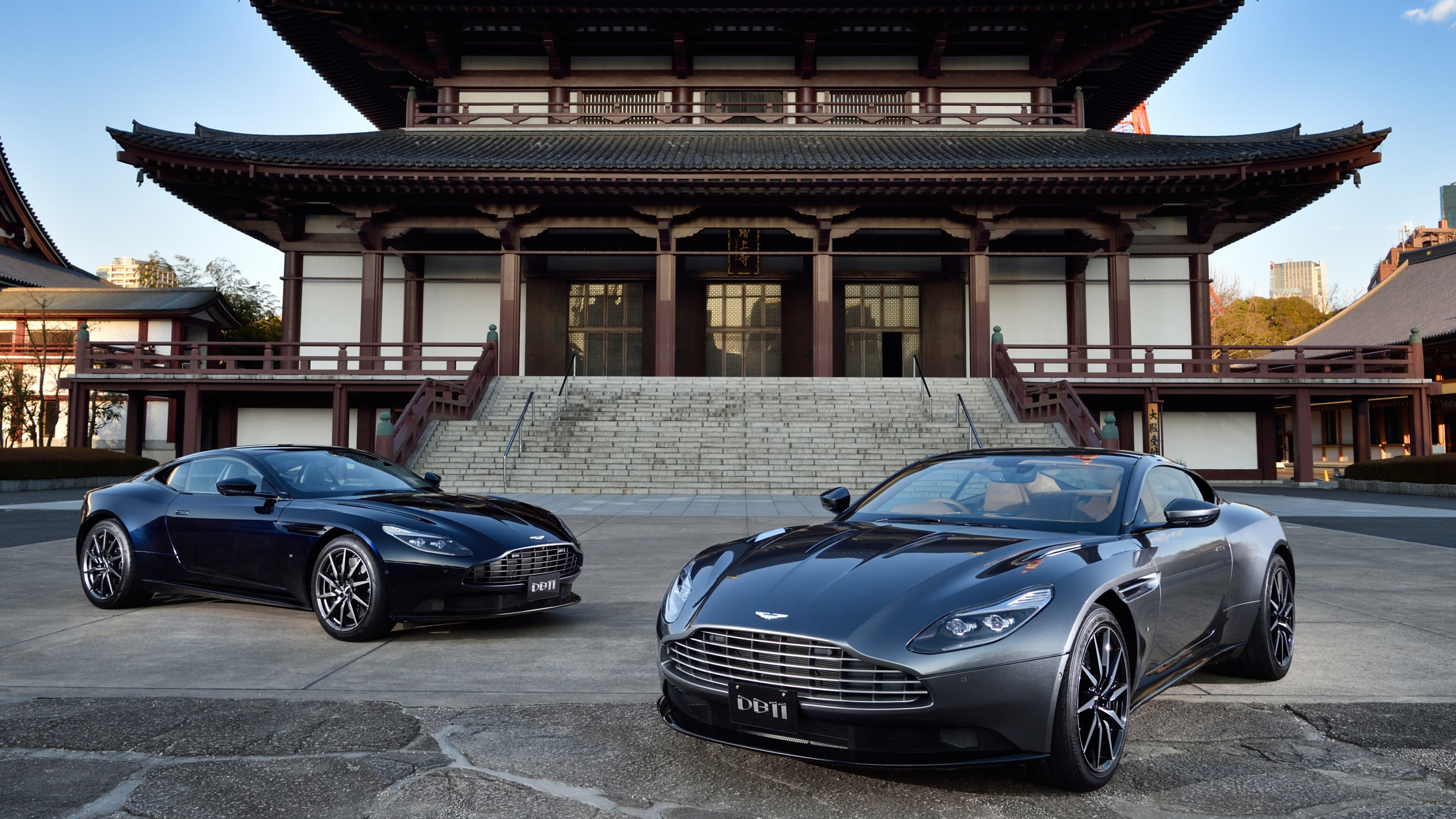 Aston Martin DB11, Desktop wallpaper, JP spec model, Luxury and style, 3840x2160 4K Desktop