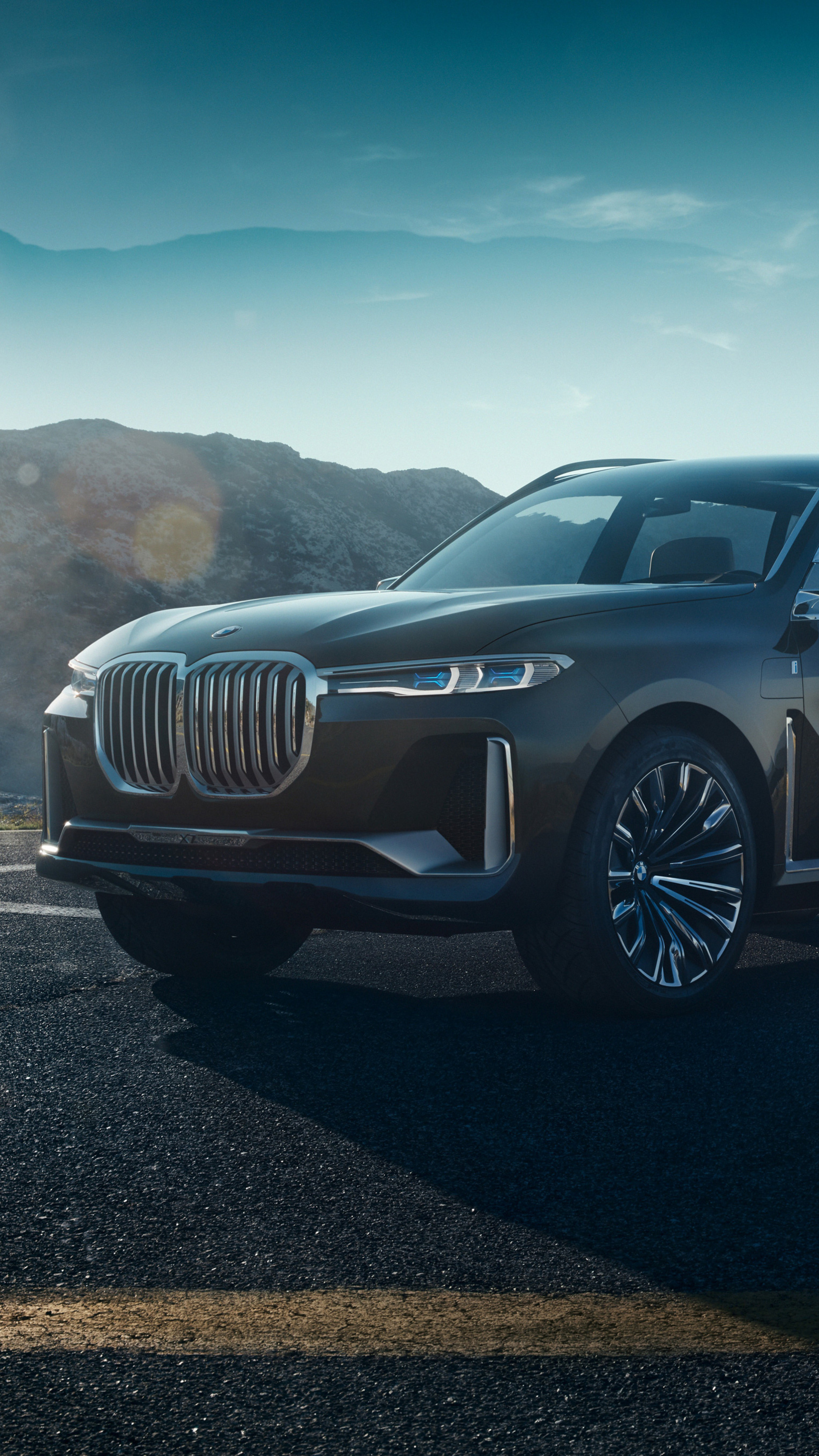 BMW X7, Concept x7, iPerformance 2017, 4K wallpapers, 2160x3840 4K Phone