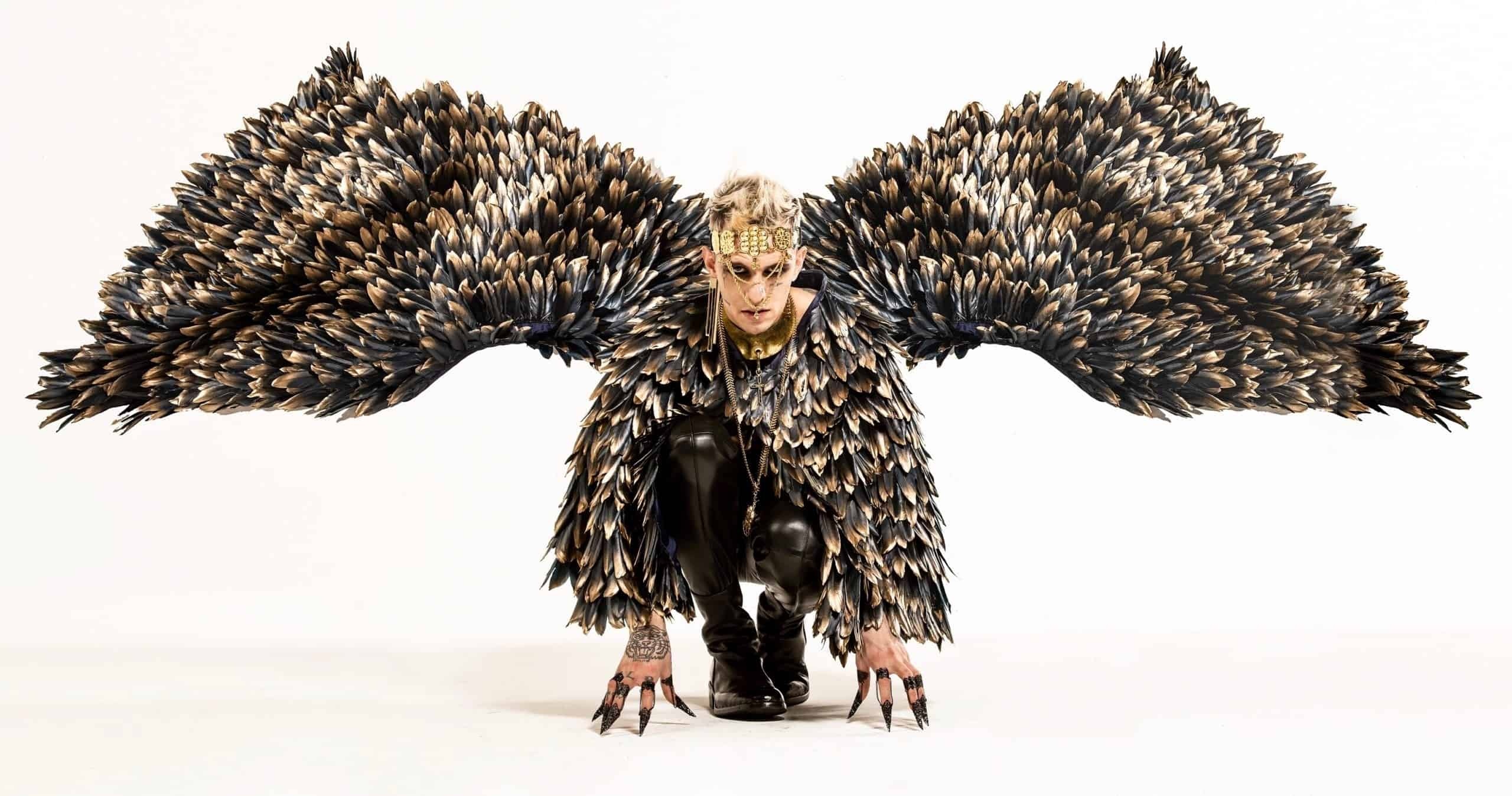 Achille Lauro, San Marino, Eurovision 2022, Perform, 2560x1350 HD Desktop