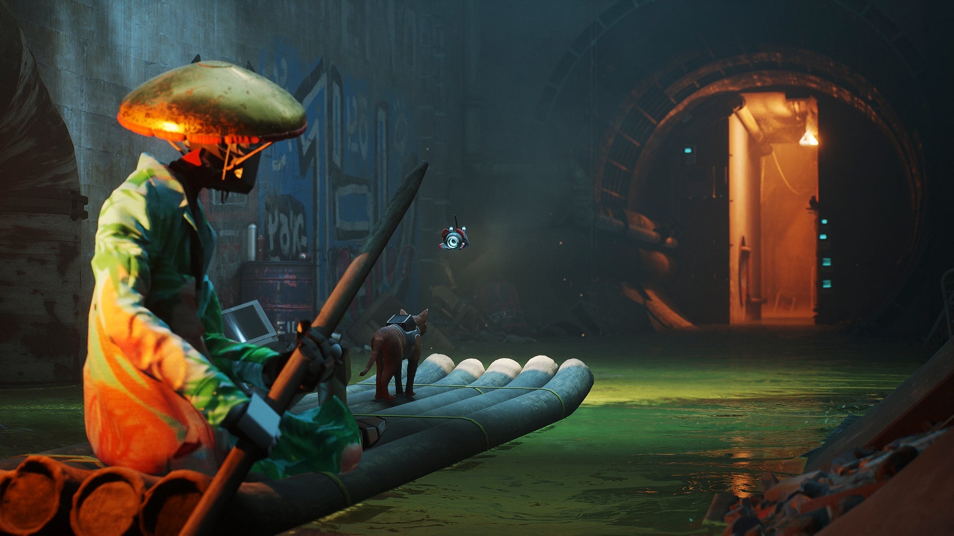 Stray game, PlayStation cat adventure, Summer 2022 release, IGN coverage, 1920x1080 Full HD Desktop