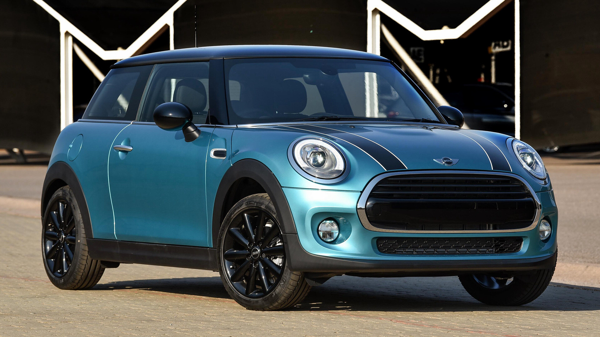 Caribbean Aqua 3-door, MINI Cooper Wallpaper, 1920x1080 Full HD Desktop
