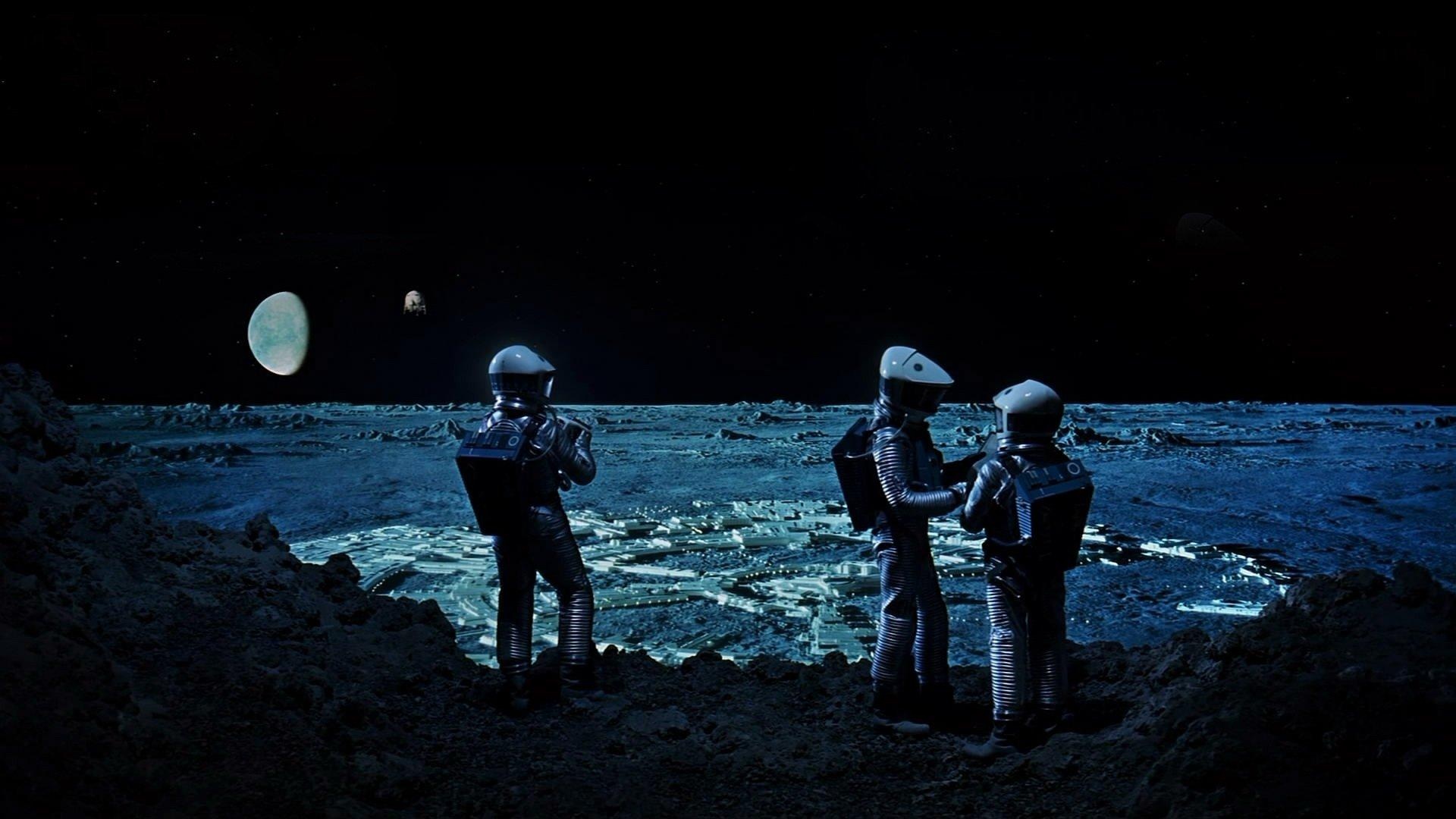 2001 Space Odyssey, Cinematic imagery, Sci-fi milestone, Legendary film, Space exploration, 1920x1080 Full HD Desktop