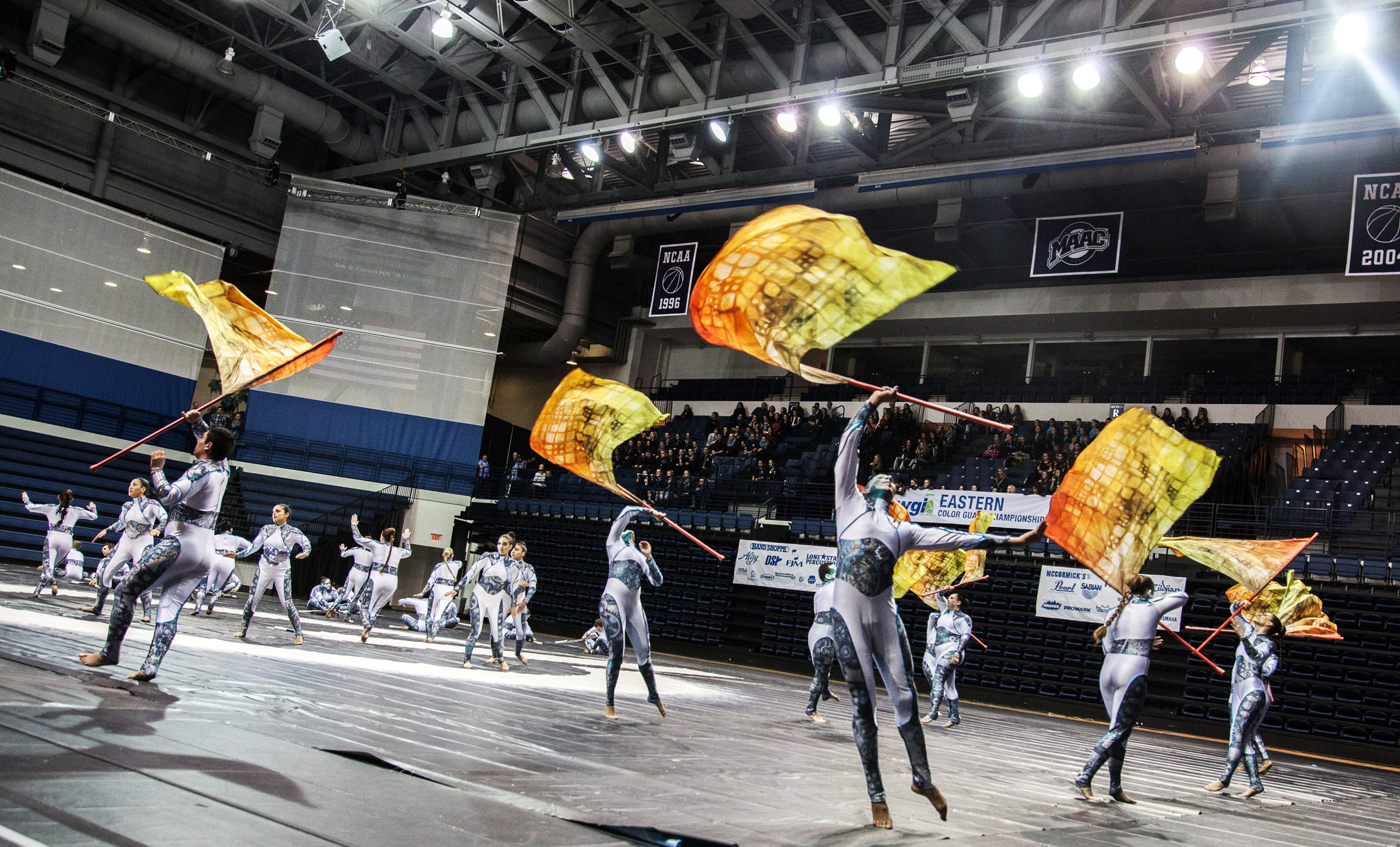 Color Guard, Flag spinning, David Byrne's tribute, The New York Times, 2050x1240 HD Desktop