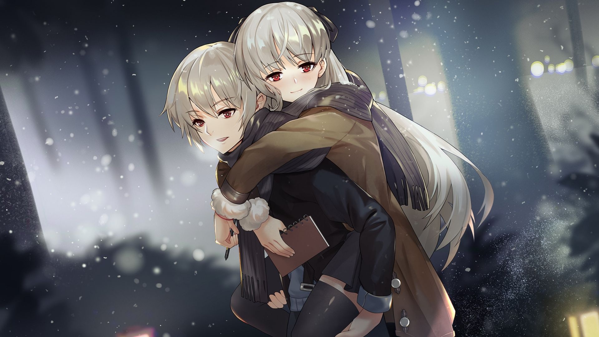 Sora Kasugano, Haruka Kasugano, Yosuga no Sora, Full HD Desktop wallpaper
