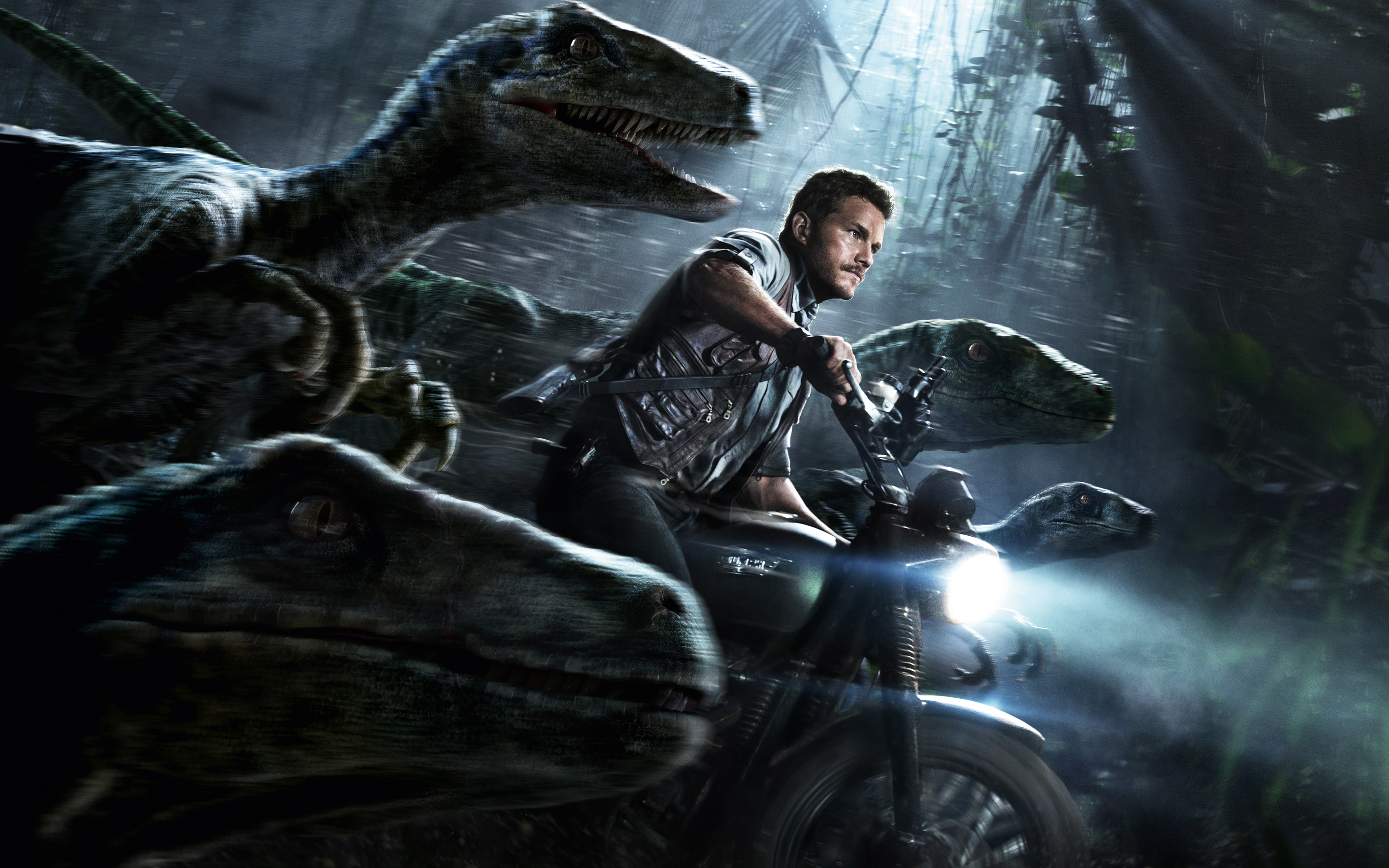 Jurassic World wallpapers, Dinosaur movie, Epic adventure, Action-packed, 2880x1800 HD Desktop