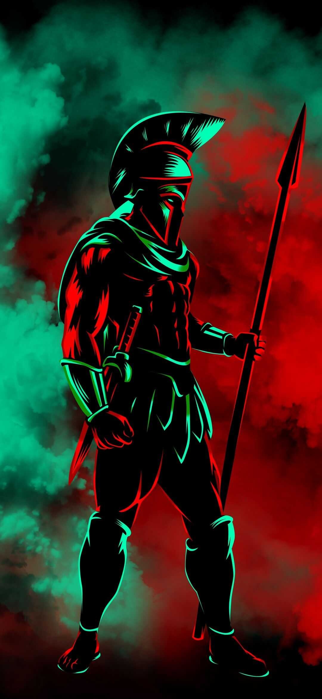 Spartan wallpapers, Ancient warriors, Historical, Battle, 1080x2340 HD Phone