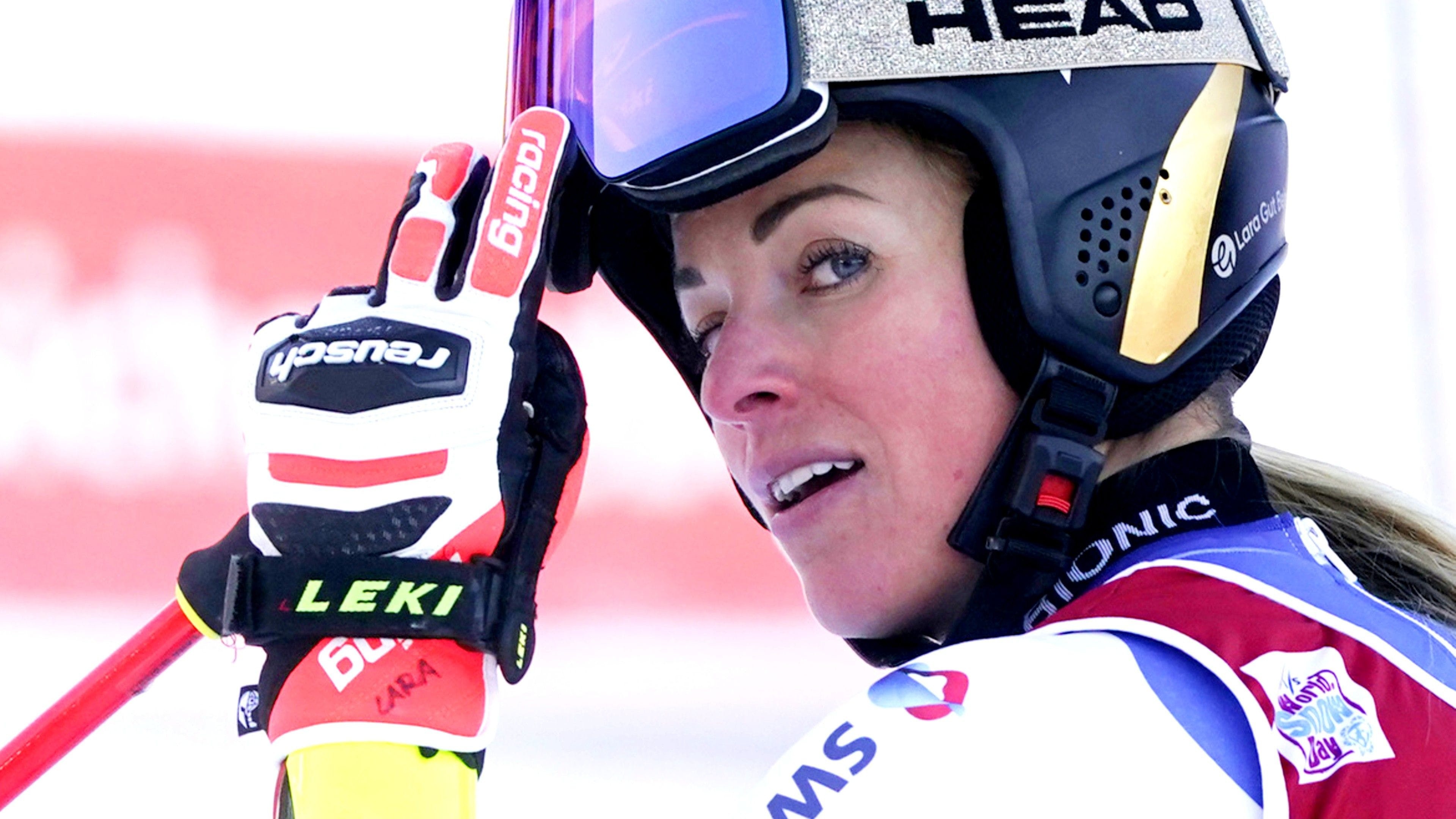 Lara Gut-Behrami, Garmisch victory, Overall lead, 3840x2160 4K Desktop