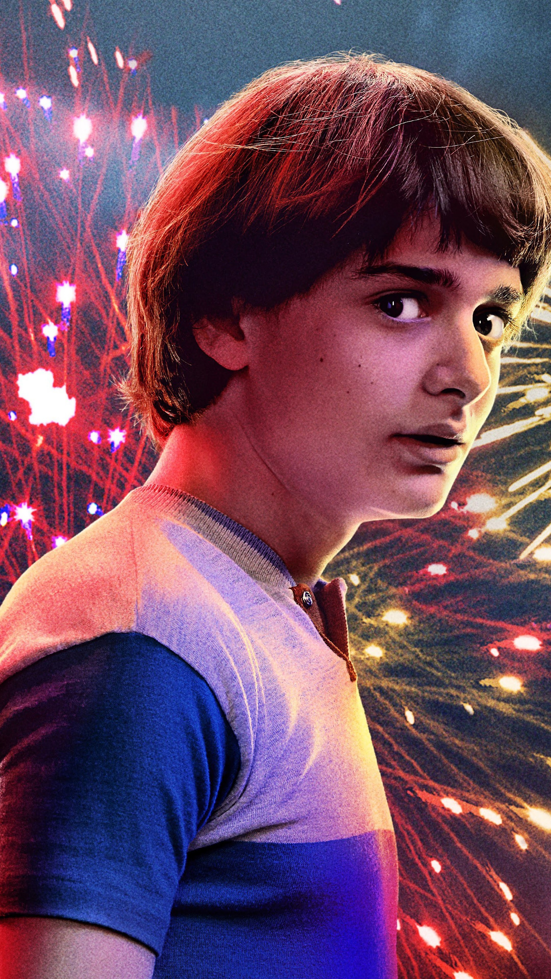 Noah Schnapp, Stranger Things season 3, Ultra HD wallpaper, Stunning visuals, 2160x3840 4K Phone