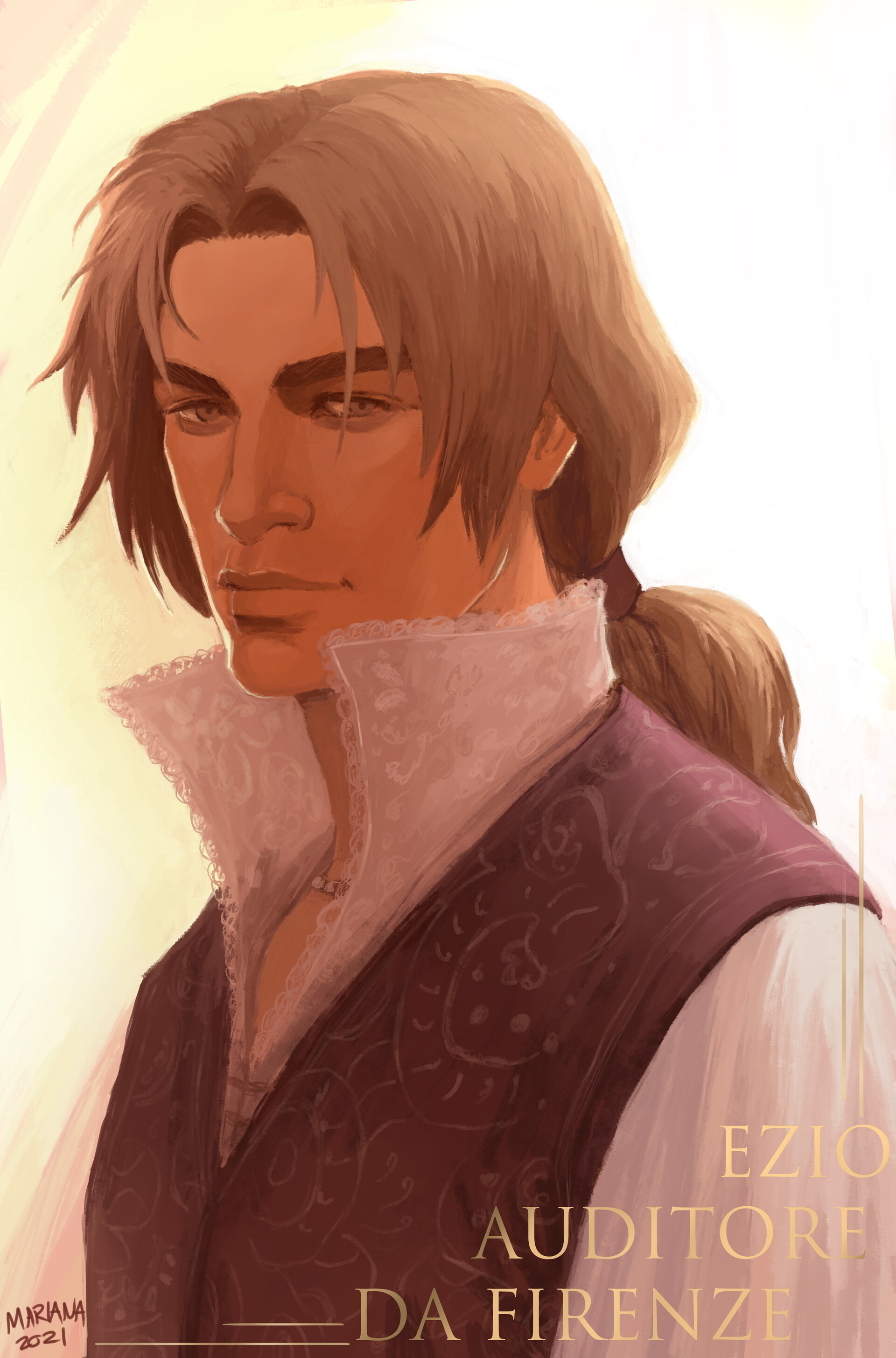 Ezio Auditore da Firenze, Assassin's Creed II, Italian Renaissance doublet, HD Phone wallpaper