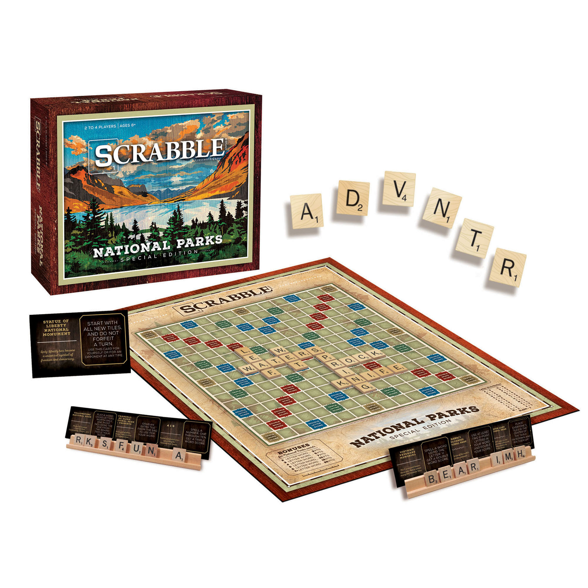 National Parks, Scrabble Wallpaper, 2000x2000 HD Phone