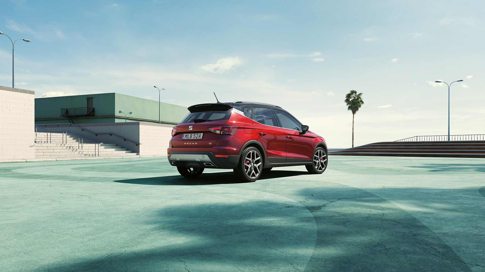 Seat Arona, Tsi 110 dsg, Fr och xp, Berners, 1920x1080 Full HD Desktop