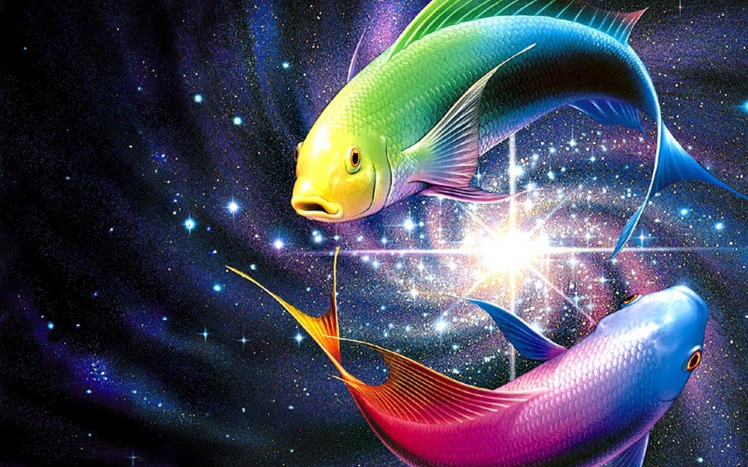 Pisces Zodiac Sign, Desktop wallpapers, Pisces symbolism, Creative backgrounds, 2880x1800 HD Desktop