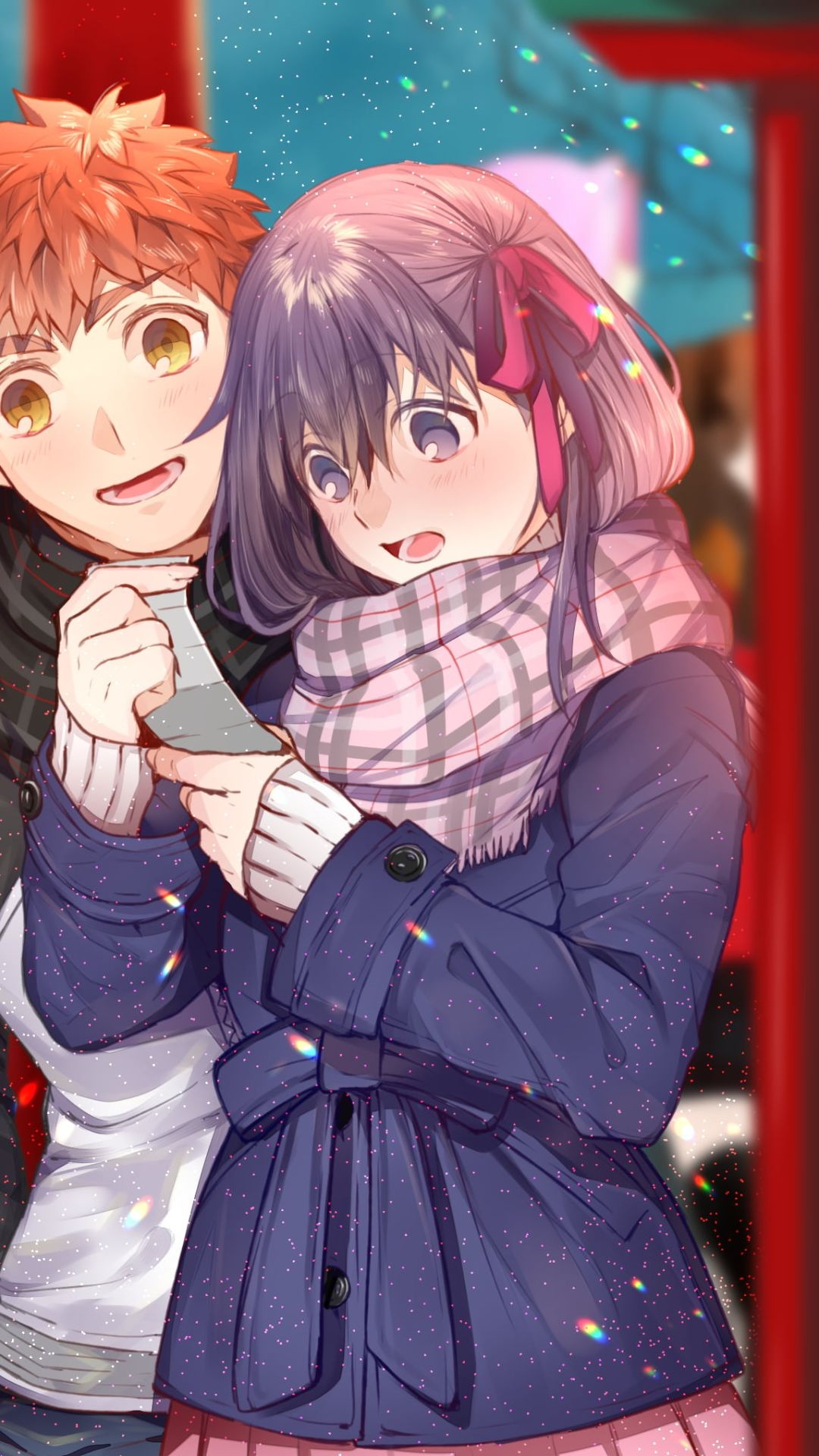 Sakura Matou, Shirou Emiya, Fate stay night, Full HD Phone wallpaper