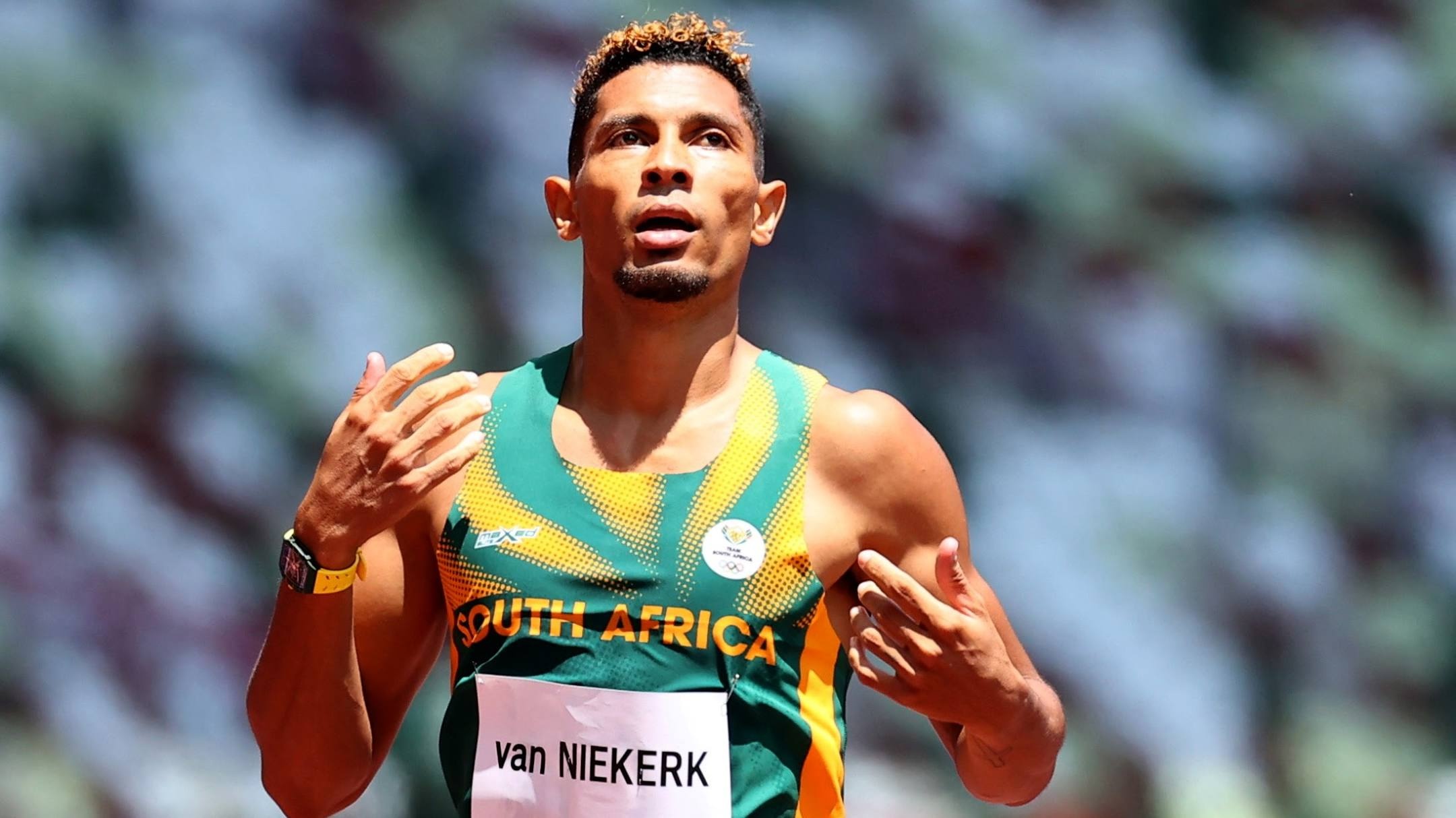 Wayde van Niekerk, 2020 Olympics, Eliminated in semi-final, US sports, 2160x1220 HD Desktop