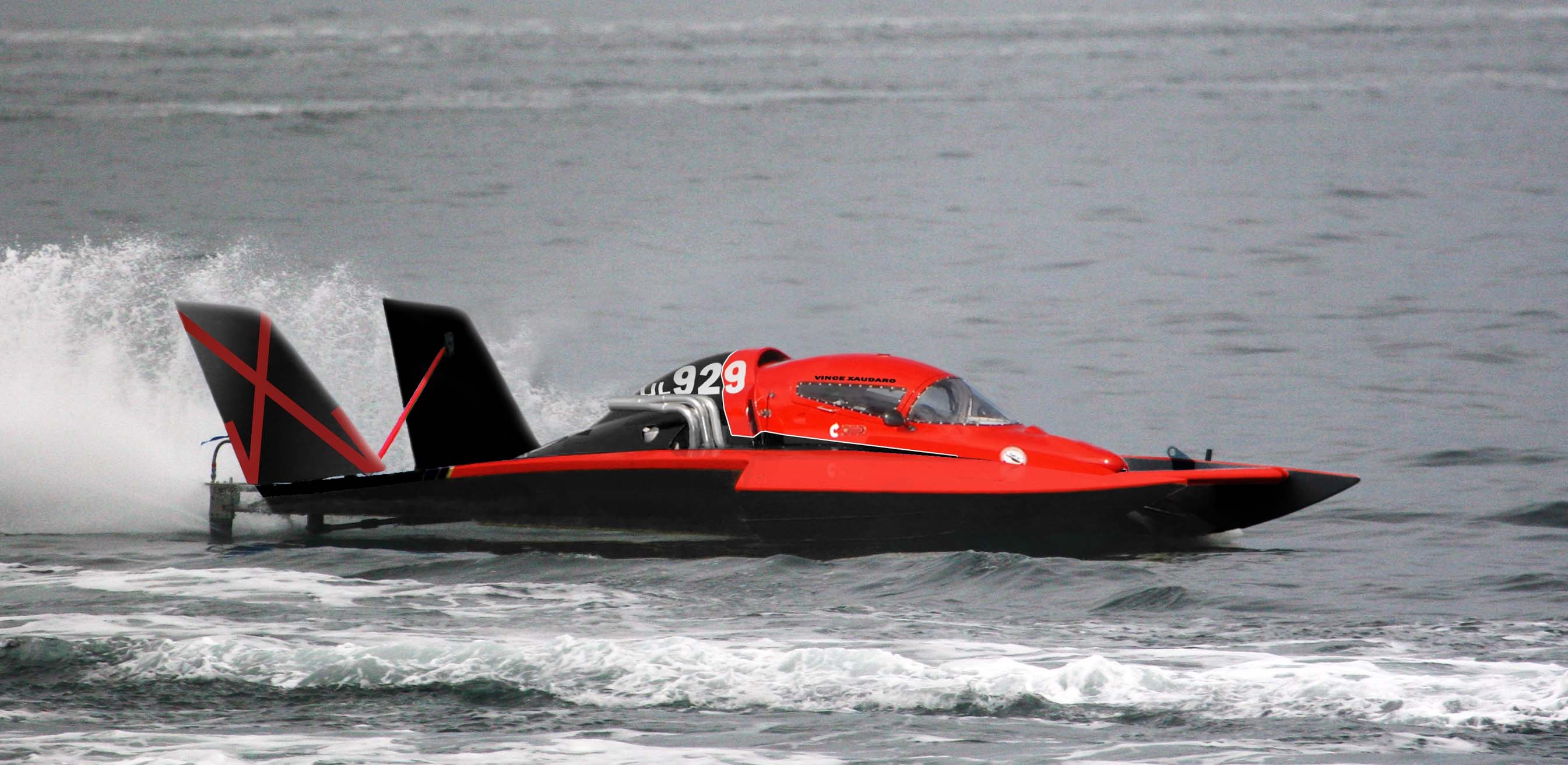 Rod hydroplane race, Racing intensity, Electrifying energy, Speed demon, 2690x1320 Dual Screen Desktop