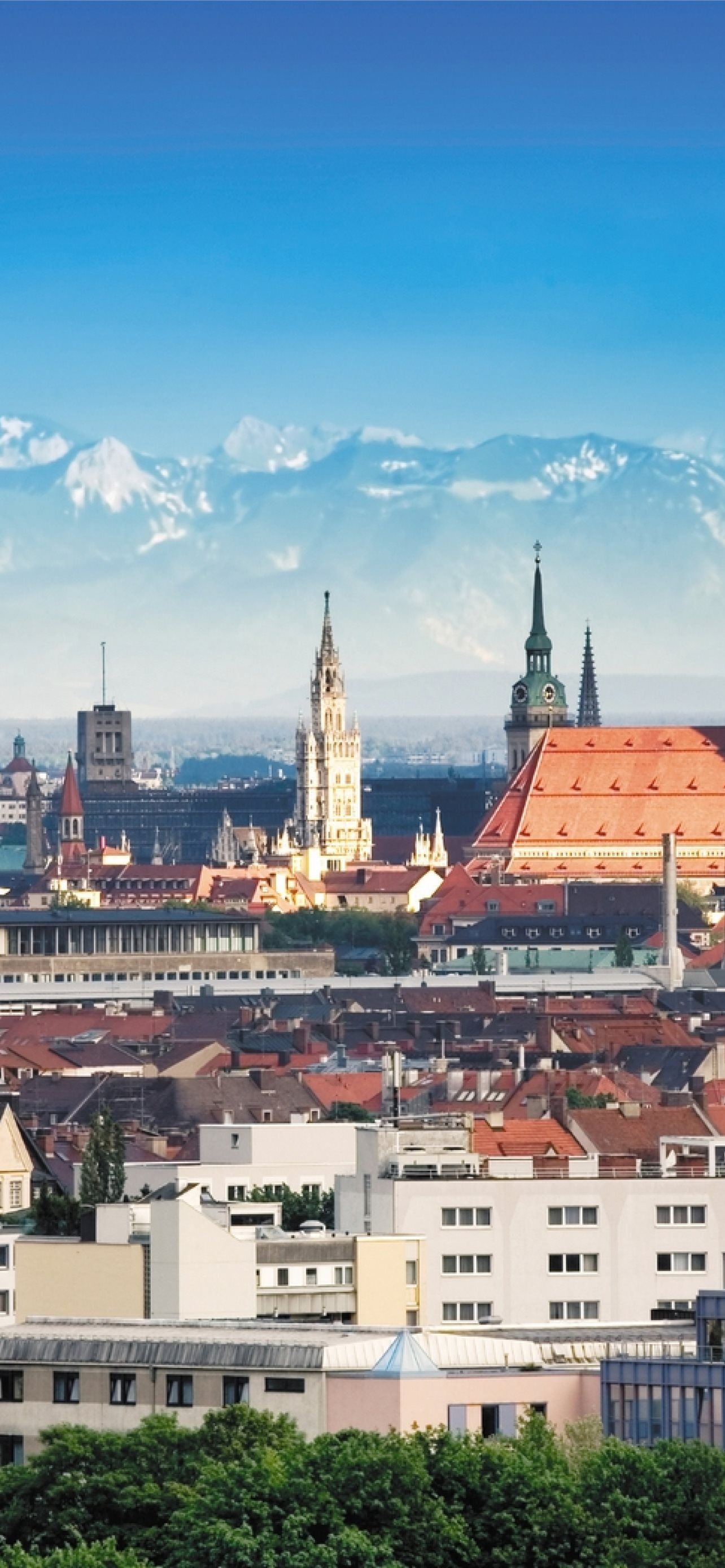 Munich, Best iPhone wallpapers, High quality images, City views, 1290x2780 HD Phone