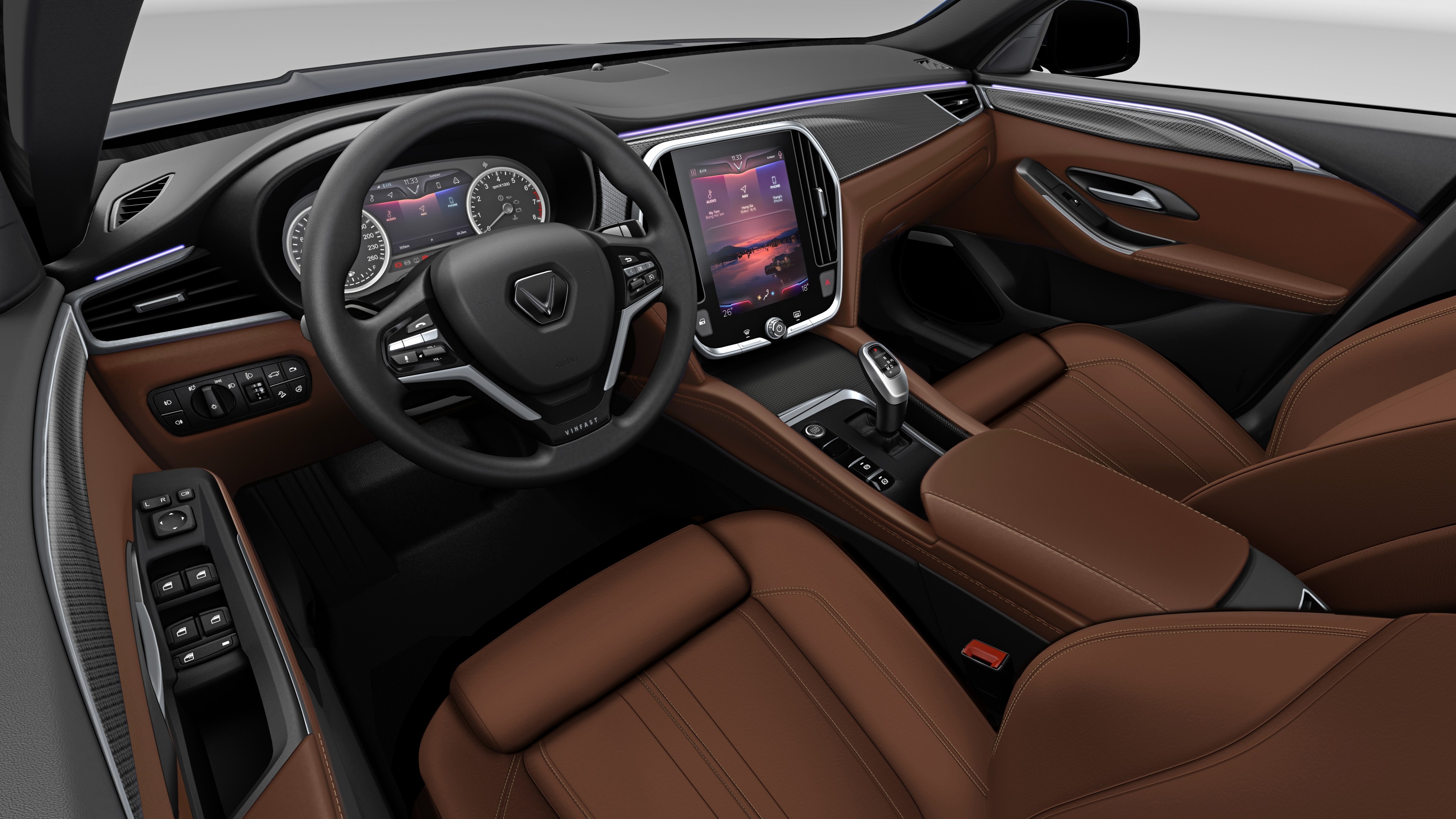 LUX A2.0 Interior, VinFast Wallpaper, 3840x2160 4K Desktop