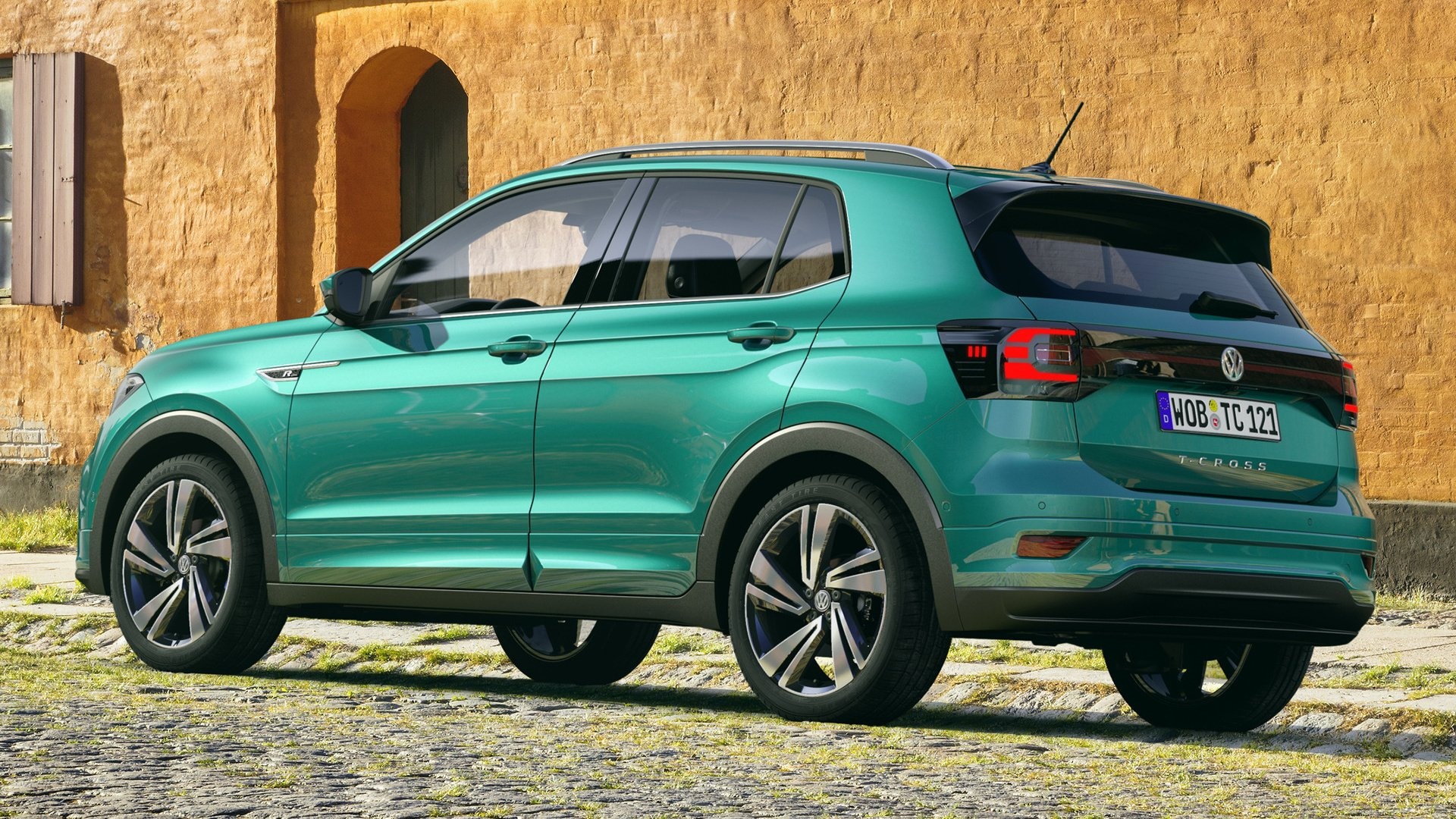 Volkswagen T-Cross, Auto, R-Line, HD wallpapers, 1920x1080 Full HD Desktop