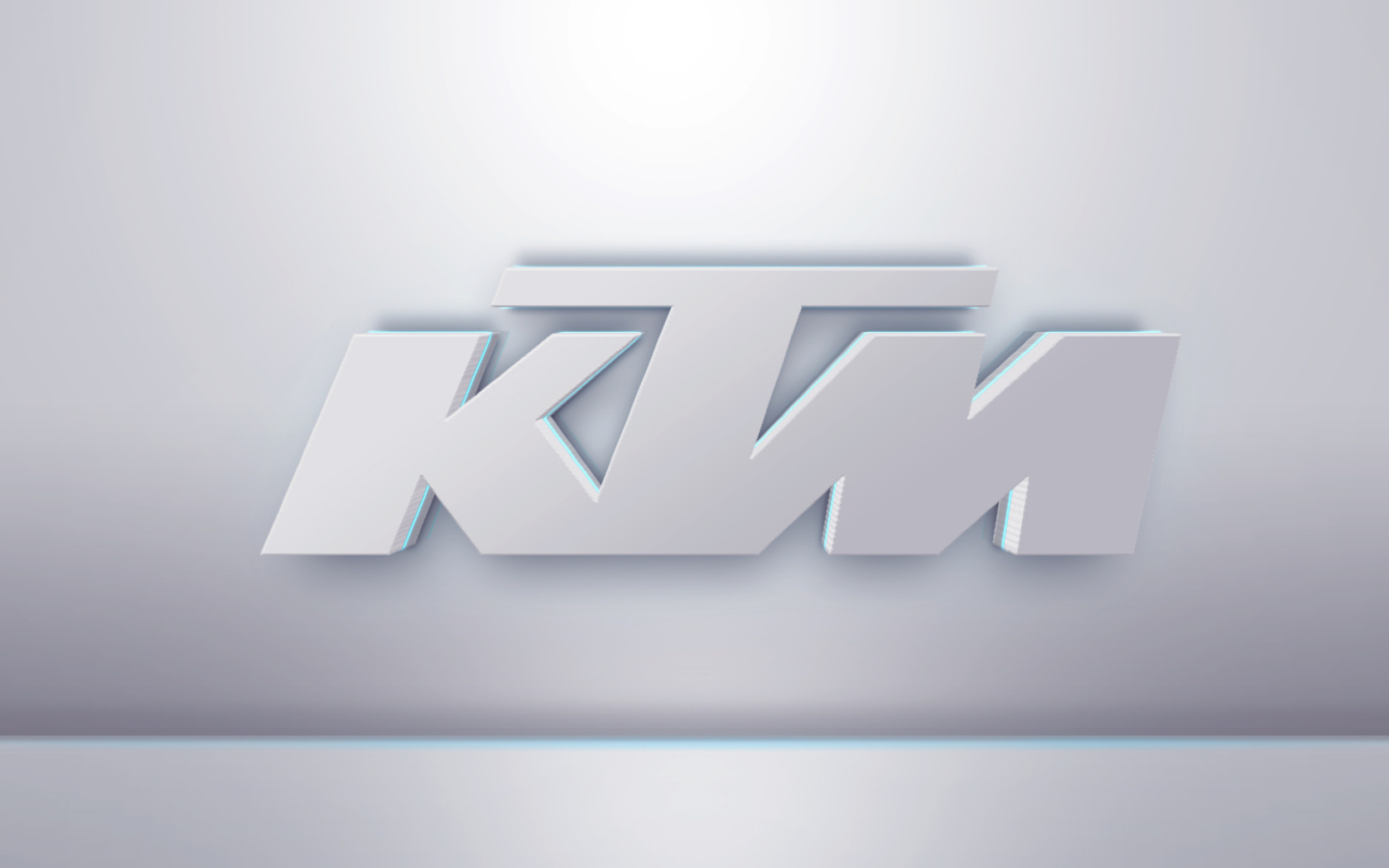 3D, KTM Logo Wallpaper, 2880x1800 HD Desktop