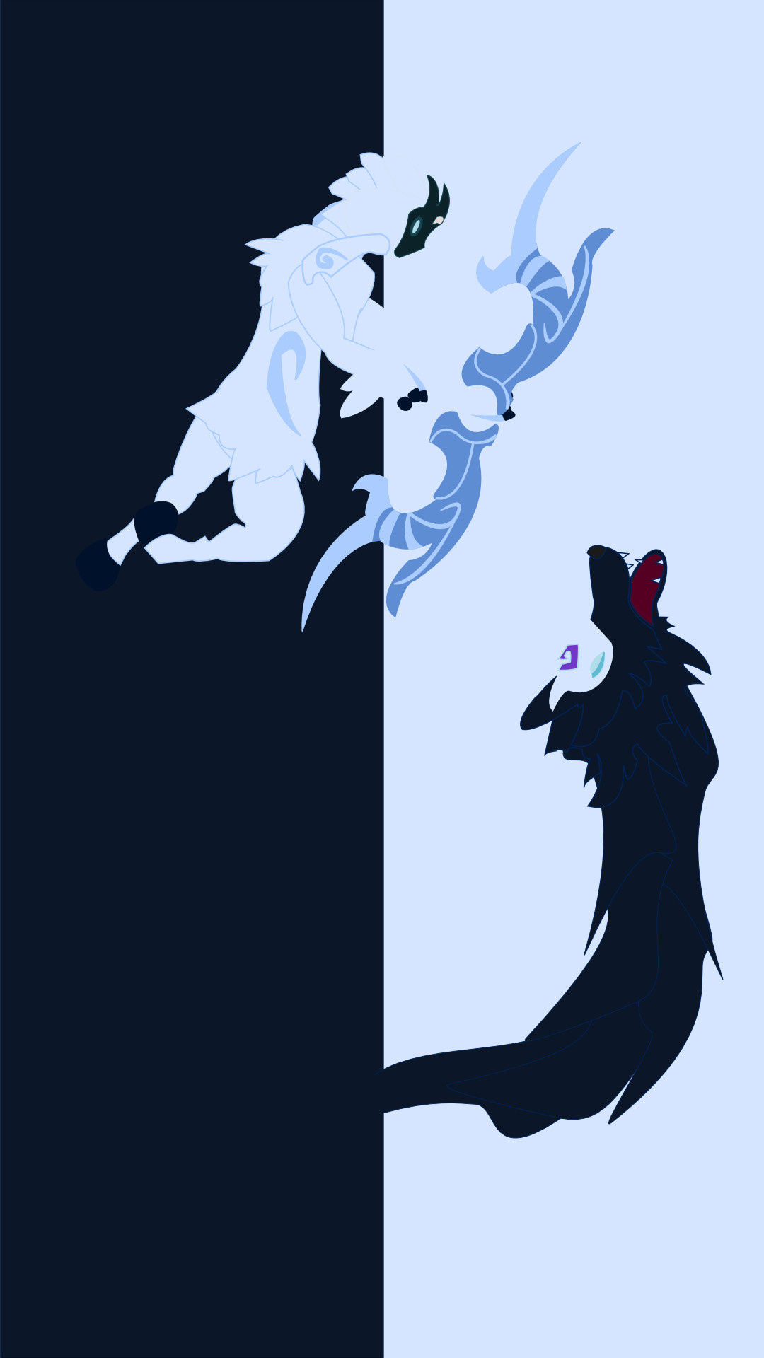 Minimalist League of Legends, Artistic wallpaper, Stylish design, Creative, 1080x1920 Full HD Phone