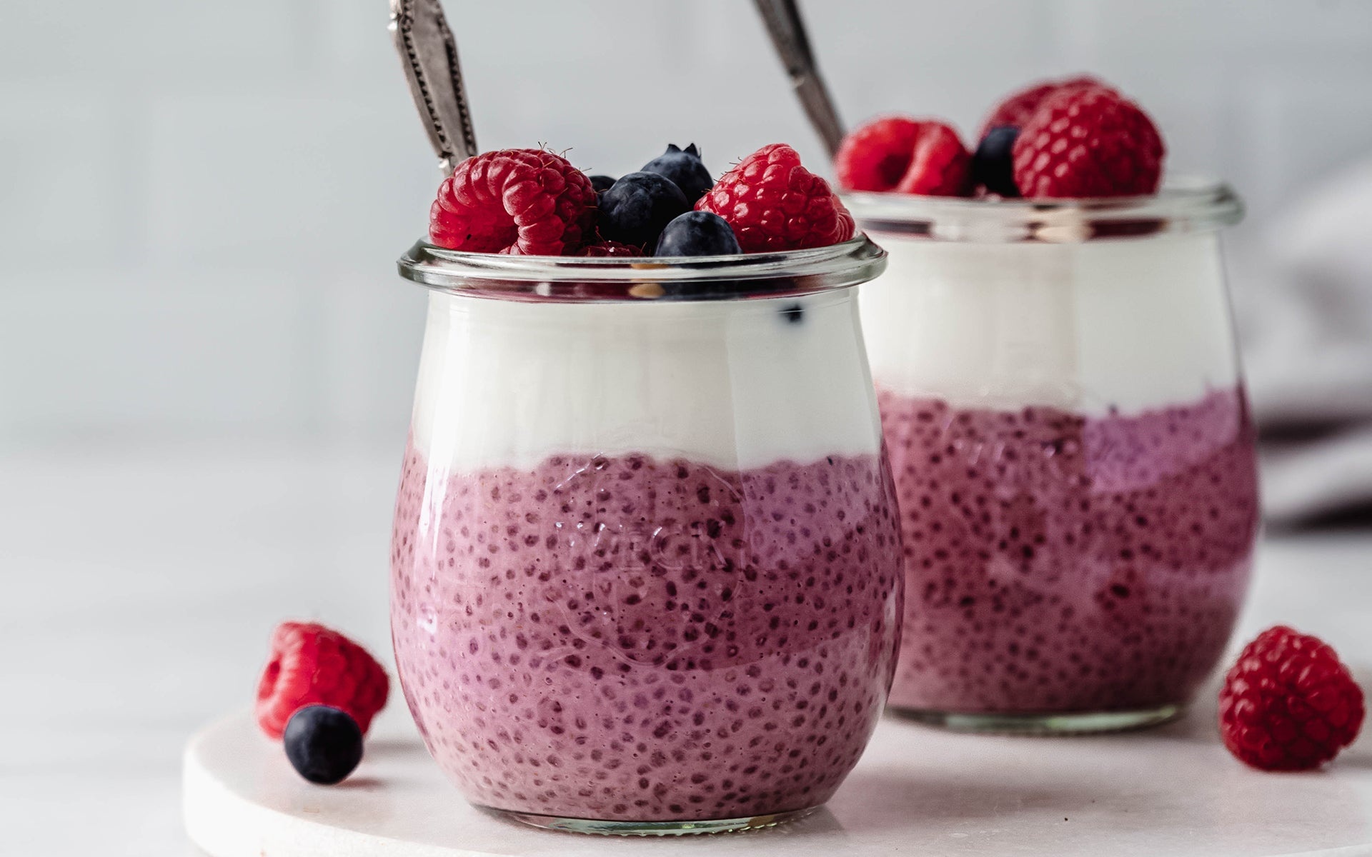 Dairy-free raspberry pudding, Elmhurst 1925 recipe, Plant-based goodness, Creamy delight, 1920x1200 HD Desktop