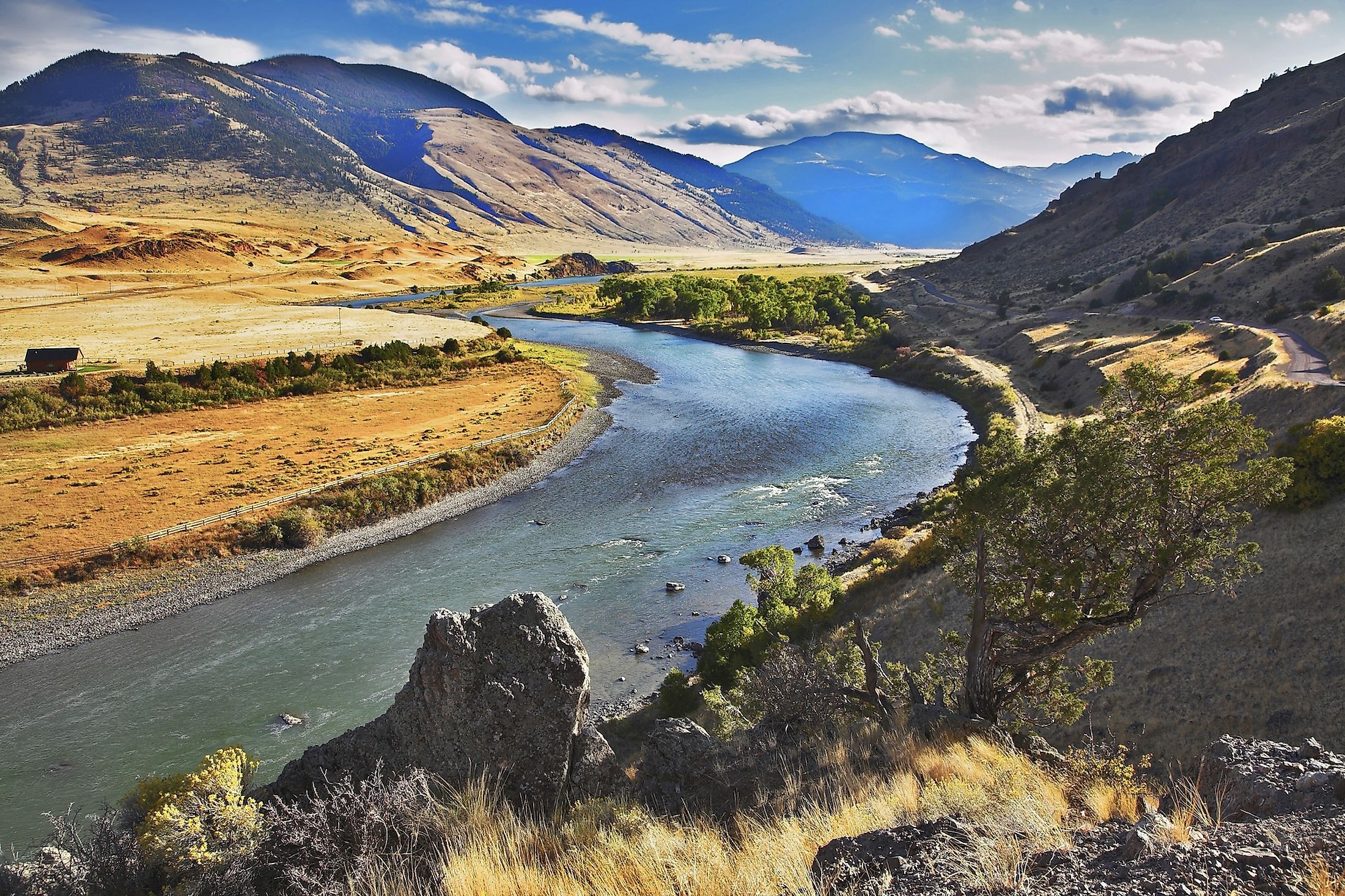 Missouri River, America, Iconic waterway, Geographic importance, 2200x1470 HD Desktop