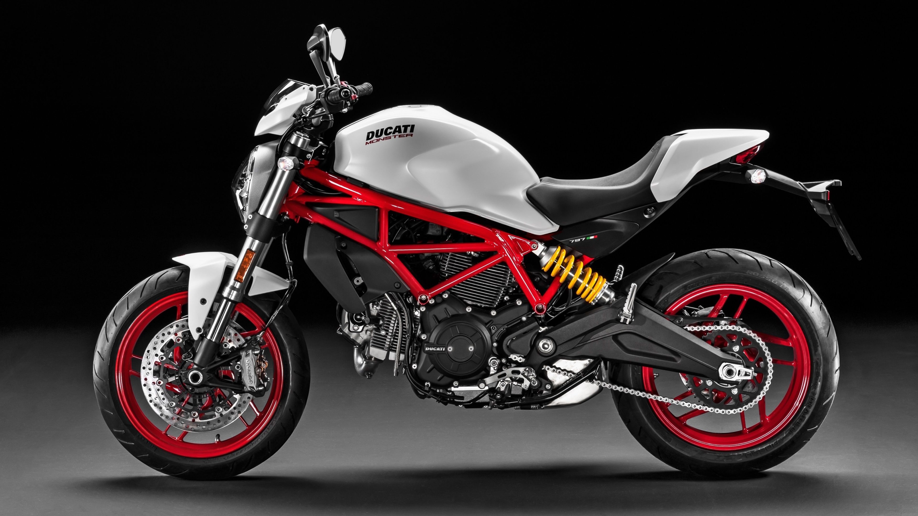 Ducati Monster, 797 Plus, 4K HD picture, Motos, 3840x2160 4K Desktop