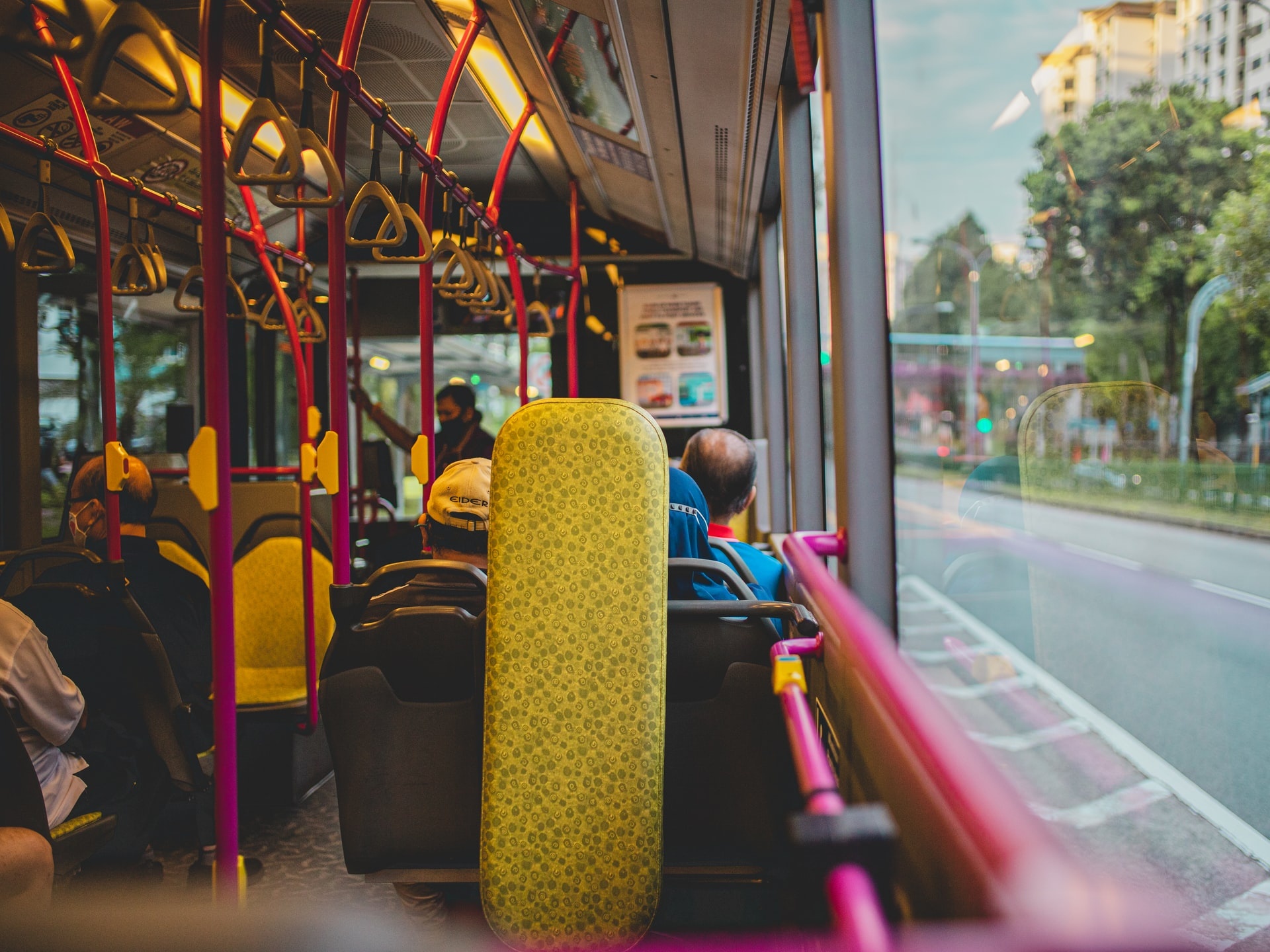 On the Bus, Public Transports Wallpaper, 1920x1440 HD Desktop