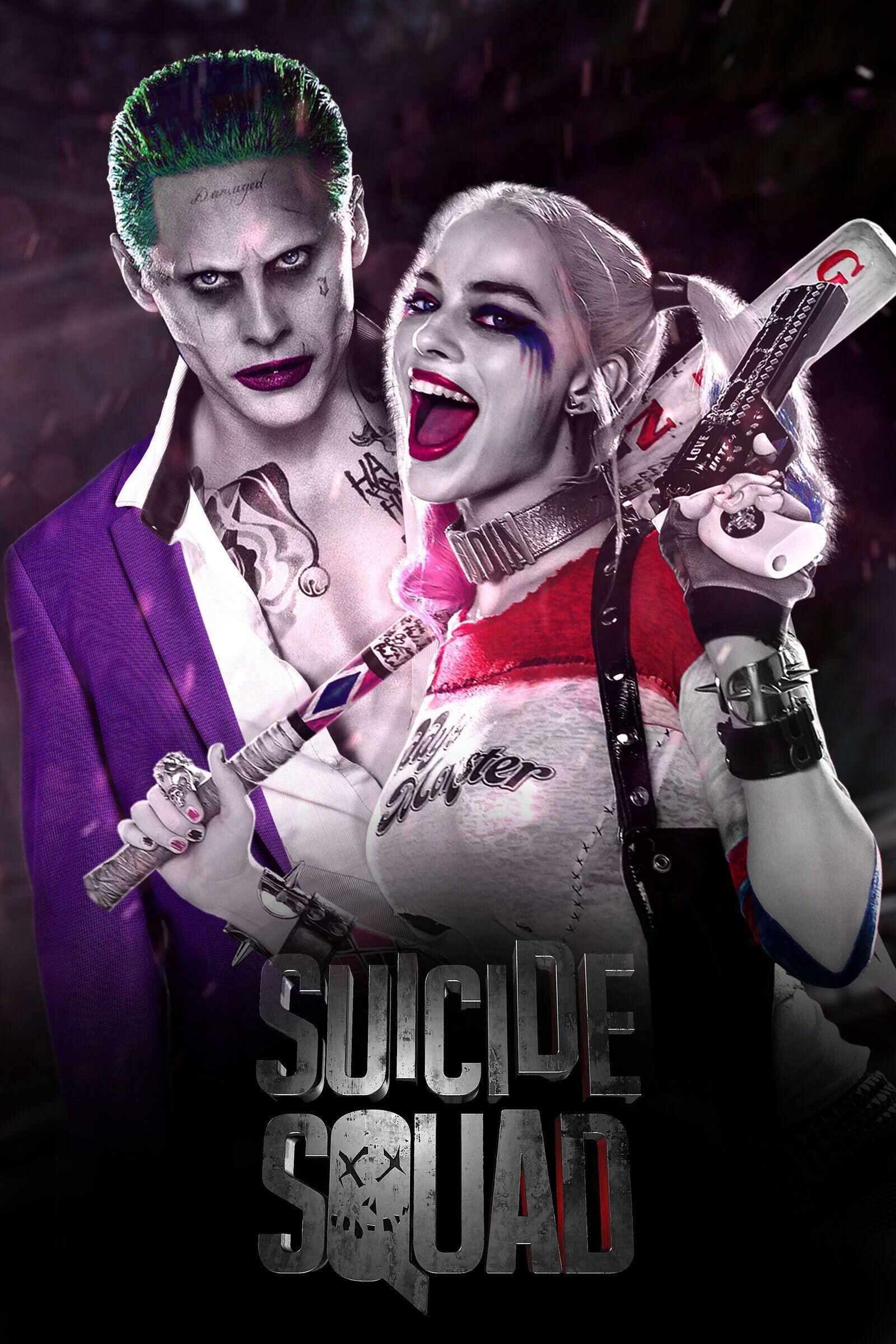 Joker and Harley Quinn, Suicide Squad Wallpaper, 1600x2400 HD Phone