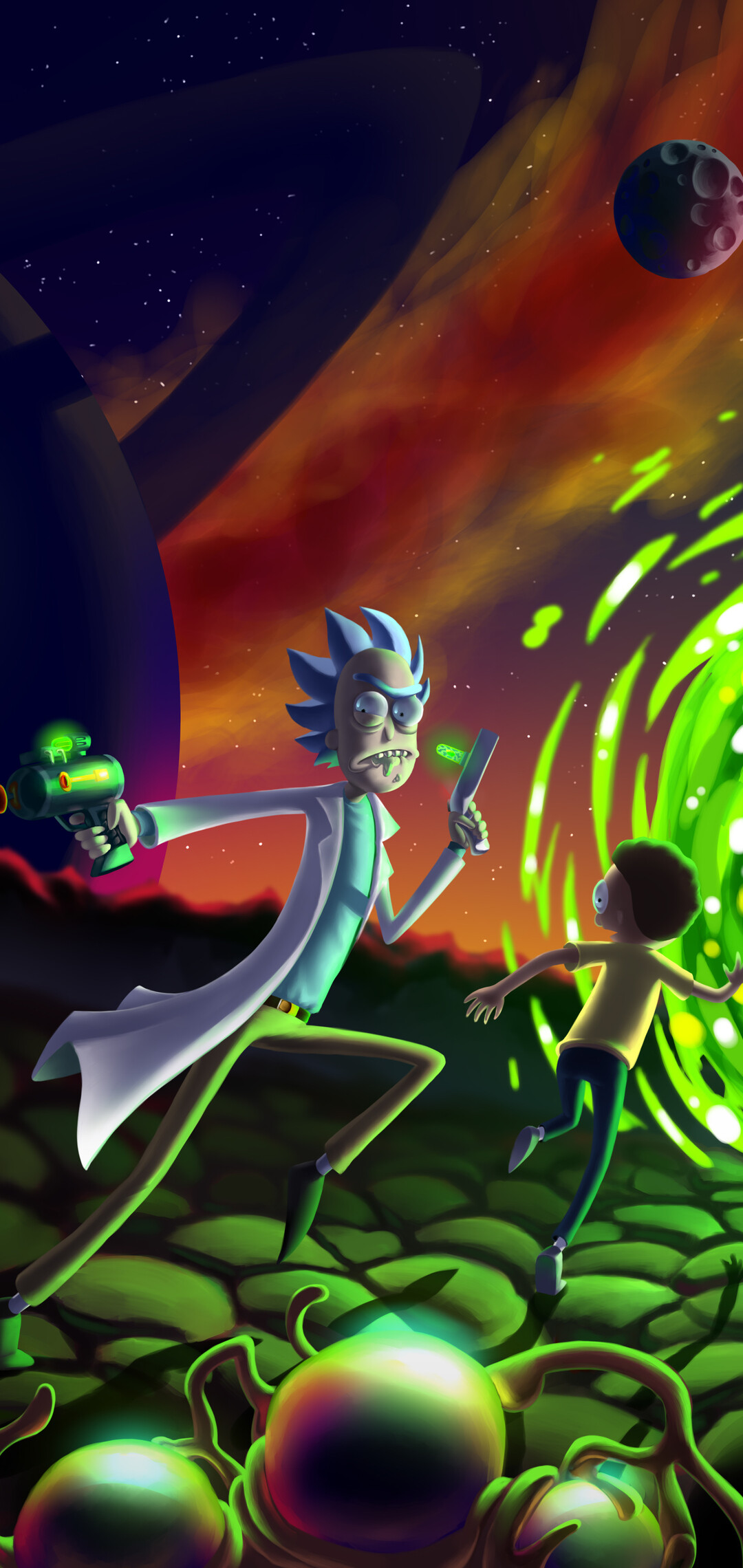 Rick and Morty, Memorable wallpapers, Free download, Top quality, 1080x2280 HD Phone