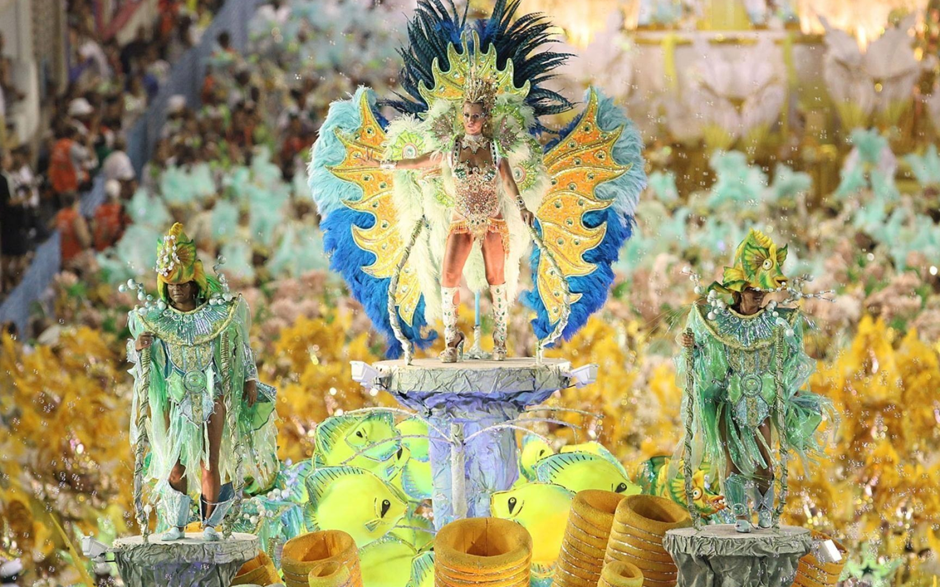 Sambadrome Marques de Sapucai, Samba Wallpaper, 1920x1200 HD Desktop