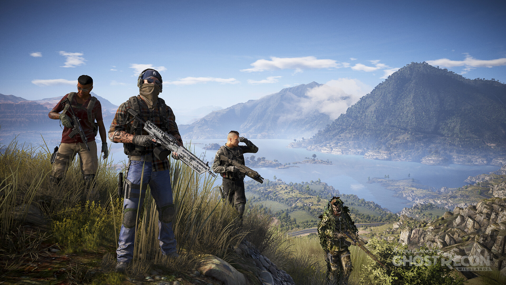 Ghost Recon: Wildlands, Stealth action, Special forces missions, Explosive confrontations, 1920x1080 Full HD Desktop