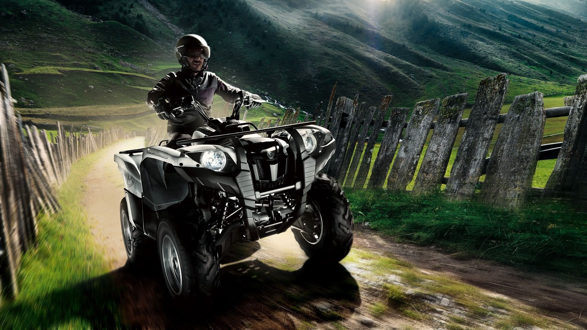 Yamaha Grizzly 700, ATV Wallpaper, 1920x1080 Full HD Desktop