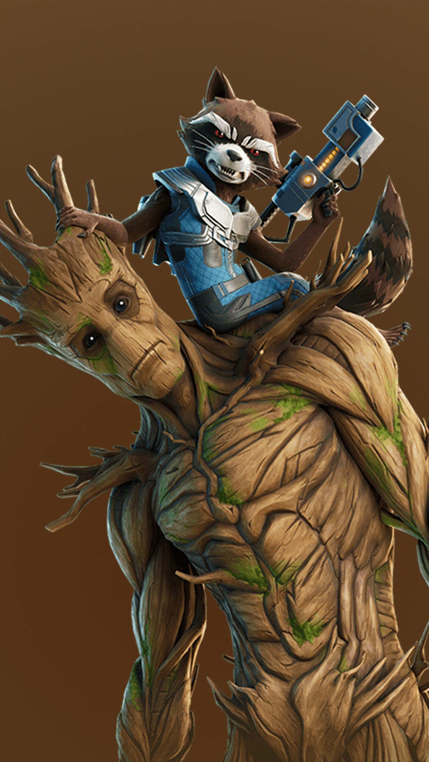 Rocket and Groot, Marvel's Guardians of the Galaxy Wallpaper, 1440x2560 HD Phone