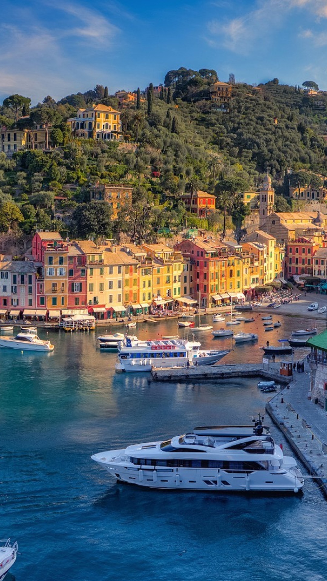 Portofino Italy, Nokia lumia 2520, Wallpaper, 1080x1920 Full HD Phone