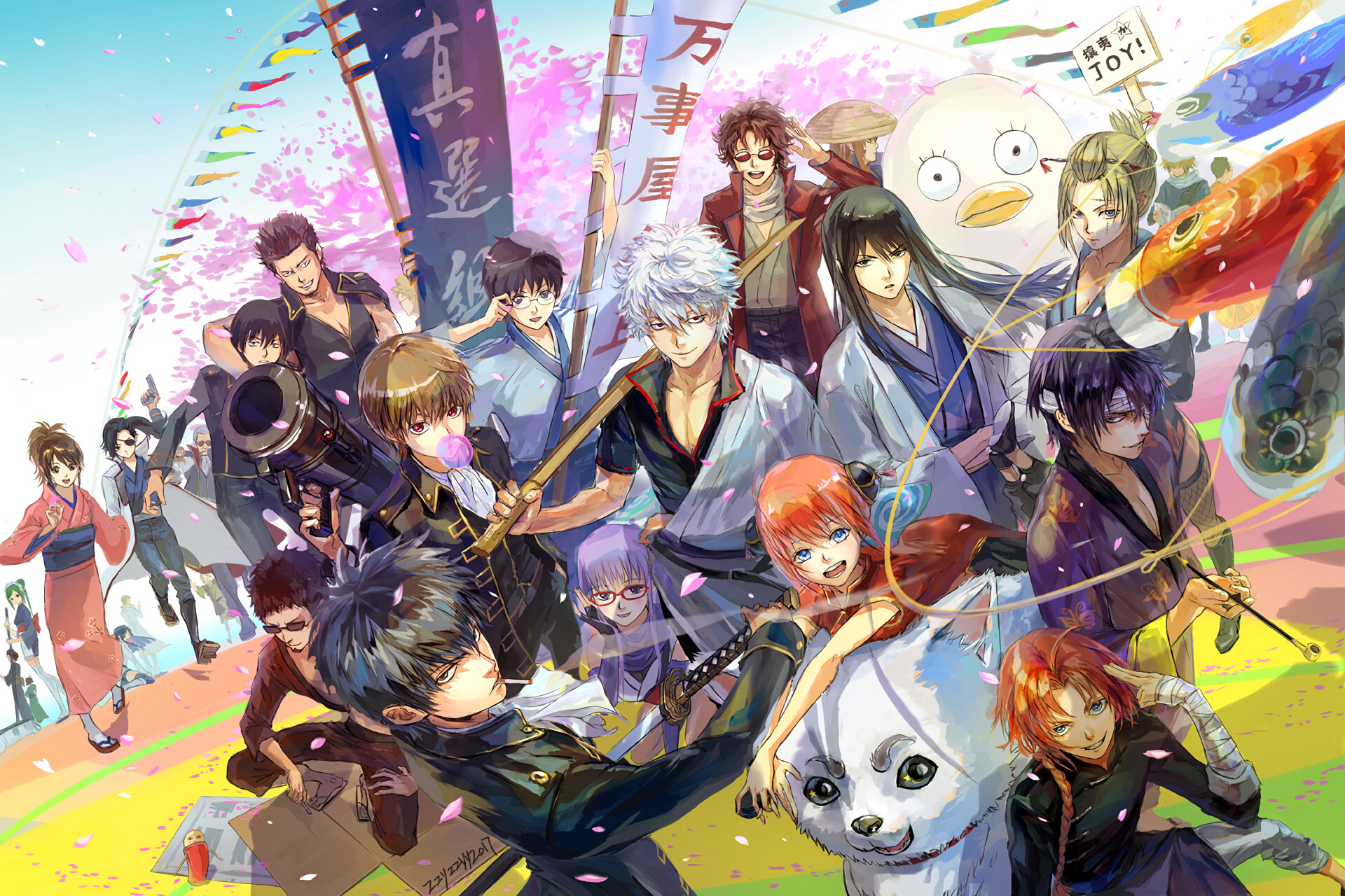 Gintama, Anime series, Wallpapers, HD background, 1920x1280 HD Desktop