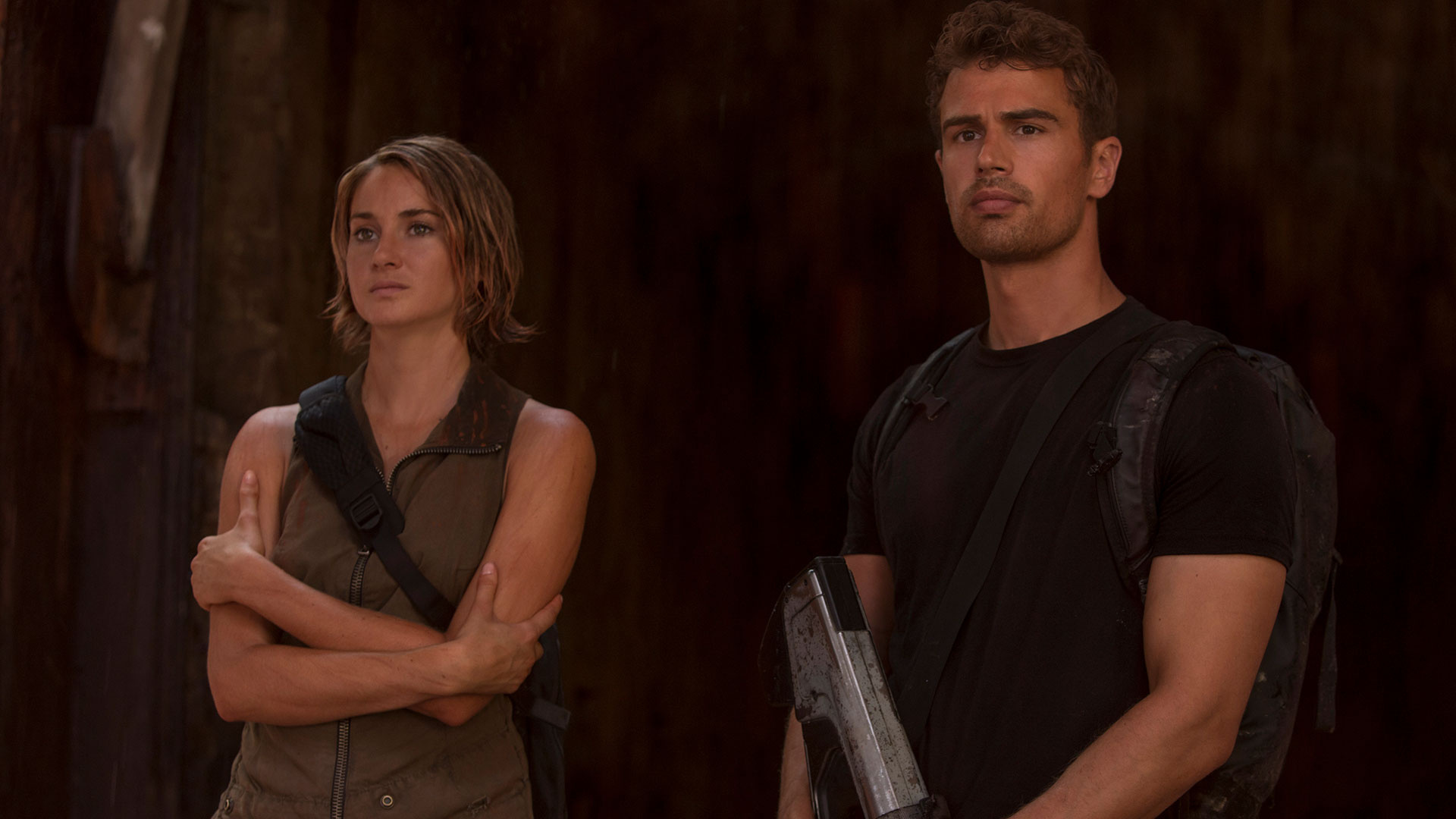 Four and Tris, Divergent, Naomi Watts, Ansel Elgort, 1920x1080 Full HD Desktop