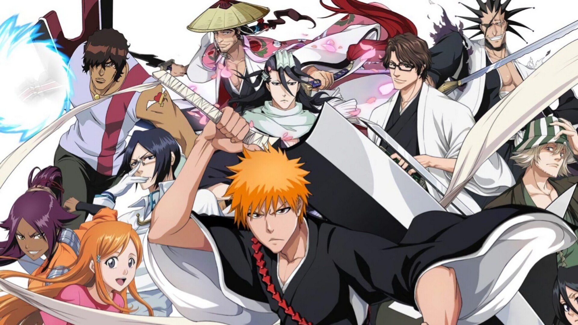 Bleach anime, German language, Streaming options, 1920x1080 Full HD Desktop