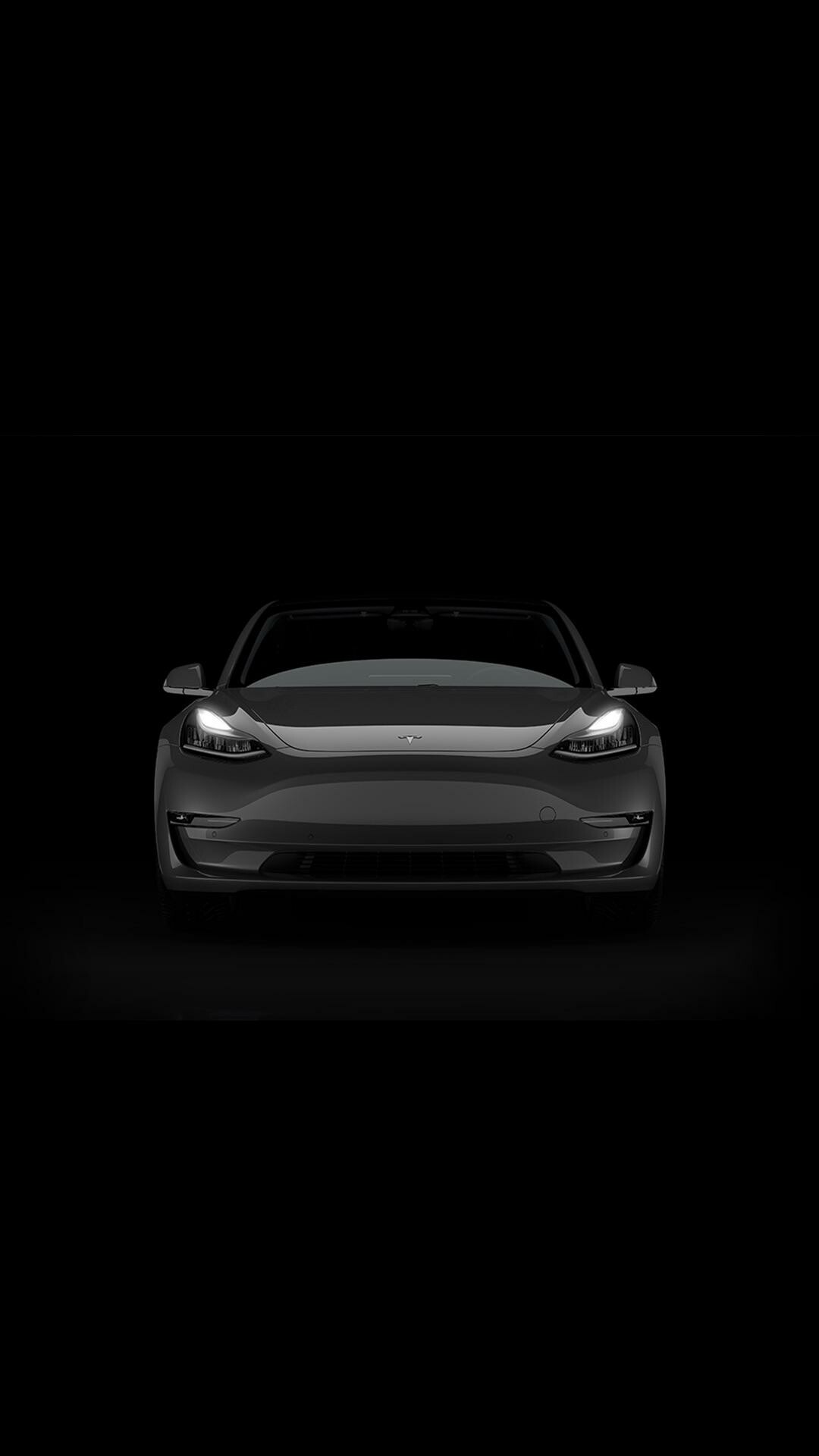 Tesla Model 3, Bold black design, Iconic electric sedan, Captivating aesthetics, 1080x1920 Full HD Phone