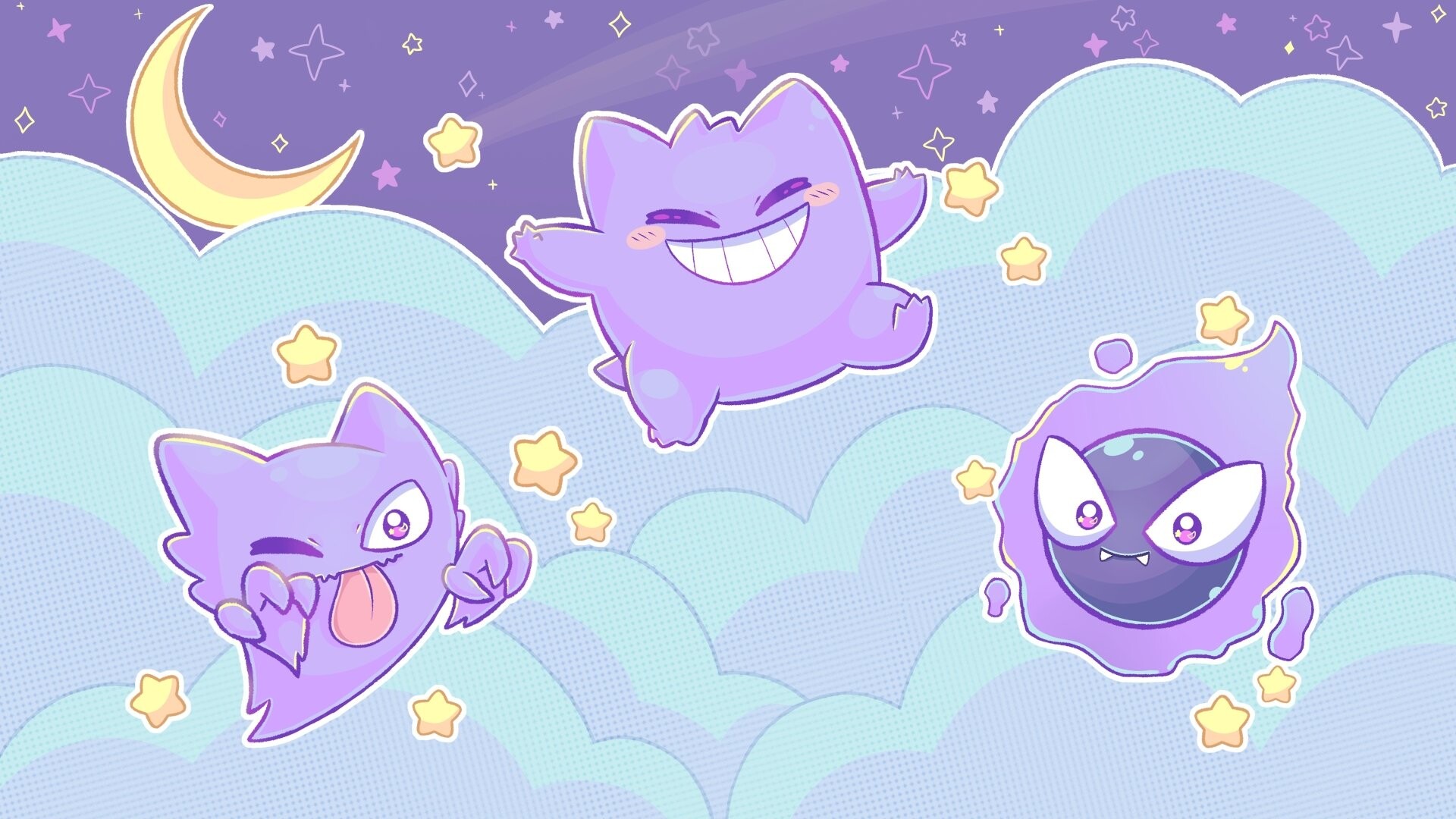 4K ghost Pokmon wallpapers, Hintergrnde, 1920x1080 Full HD Desktop