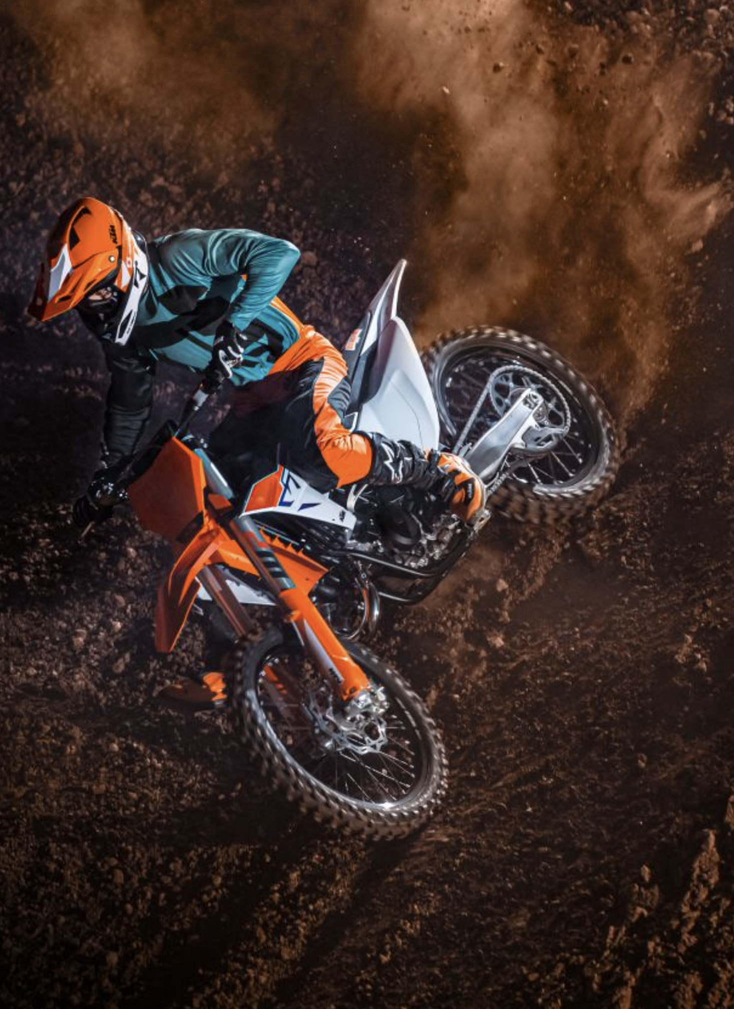 KTM 125 SX, 2023 model, Dirt bike, Motorcross, 1470x2020 HD Phone