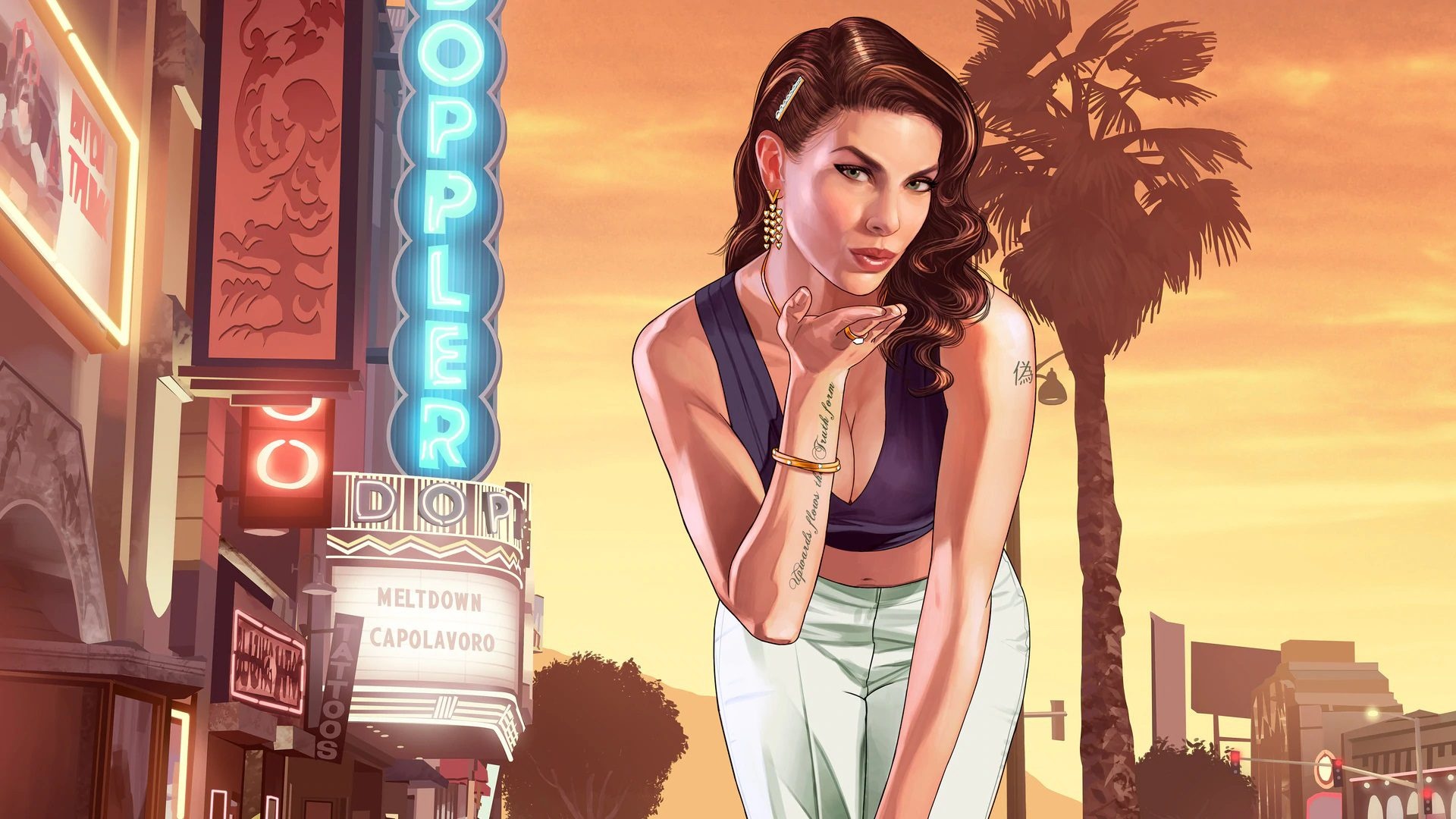 Playable female lead, Grand Theft Auto Wallpaper, 1920x1080 Full HD Desktop