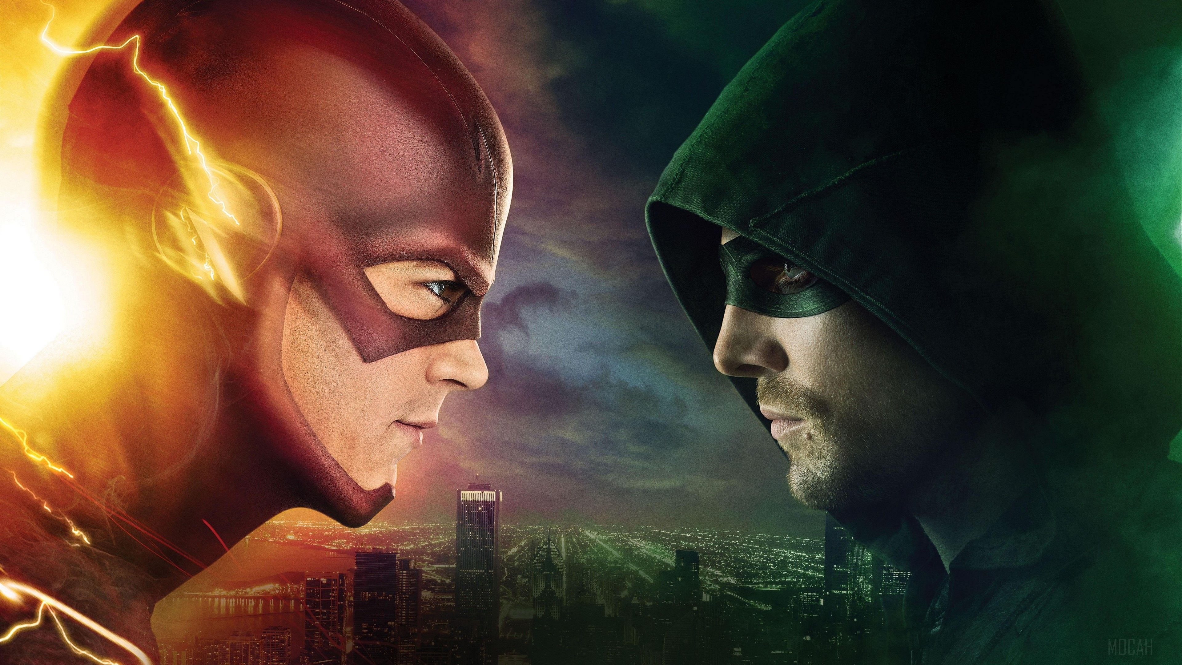 Arrow TV Series, Green Arrow wallpapers, Iconic superhero, Crime-fighting vigilante, 3840x2160 4K Desktop