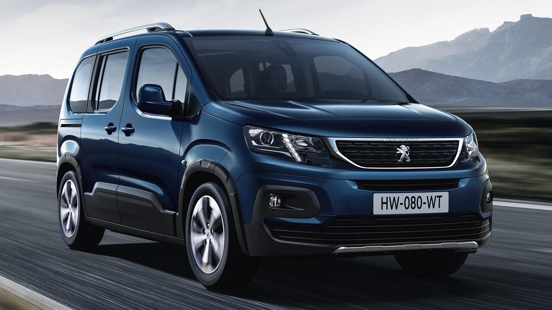 Peugeot Rifter, 2018 model, LWB, HD images, 1920x1080 Full HD Desktop