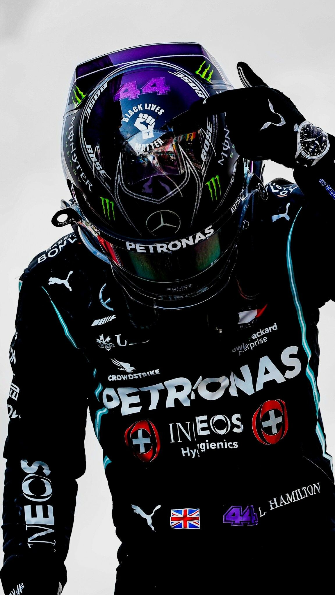 Lewis Hamilton, Mercedes, F1 legend, Formula 1, 1160x2050 HD Phone