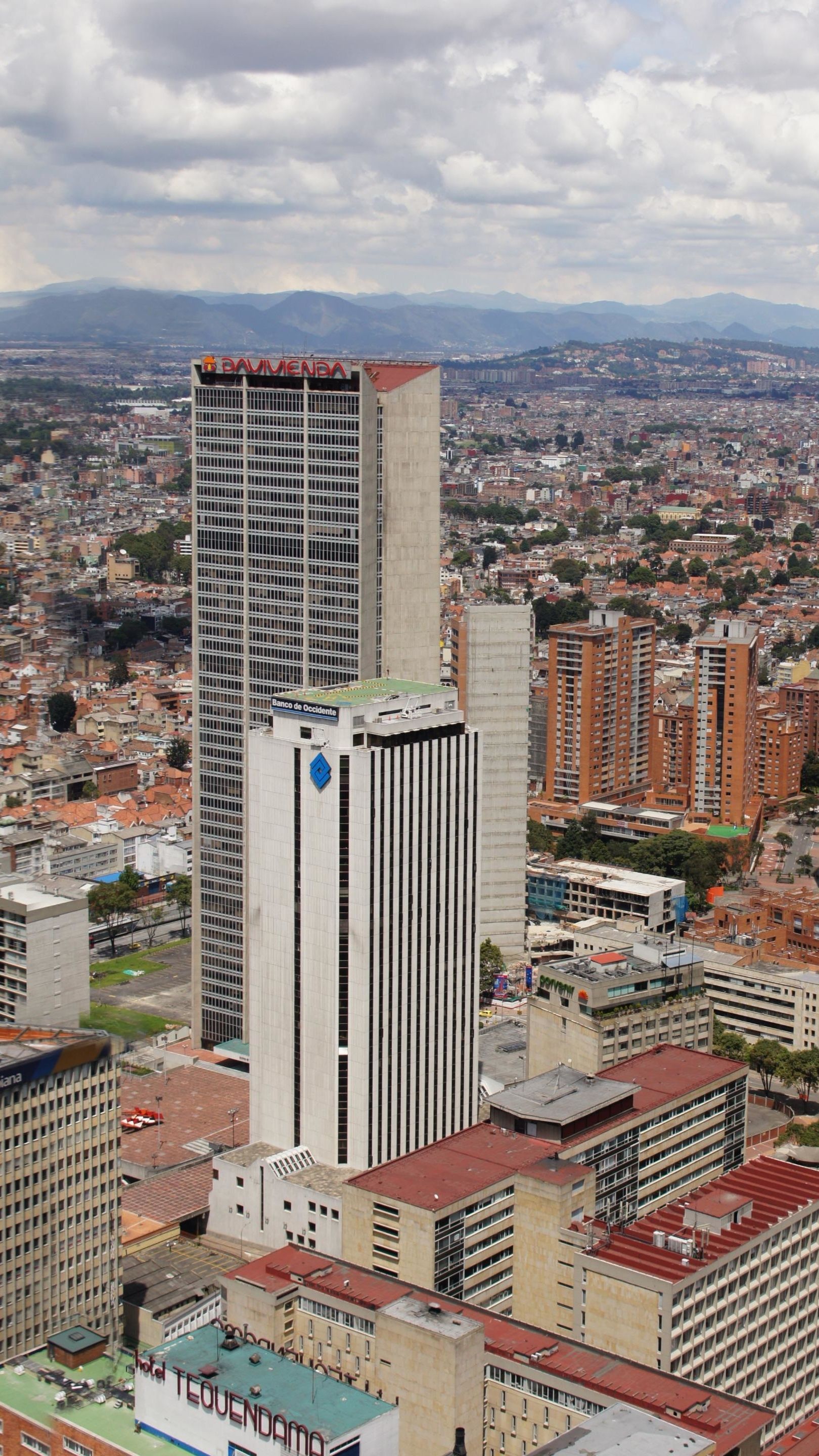 Panoramic Bogota Colombia, Bogota, Wallpapers, Backiee, 1620x2880 HD Phone