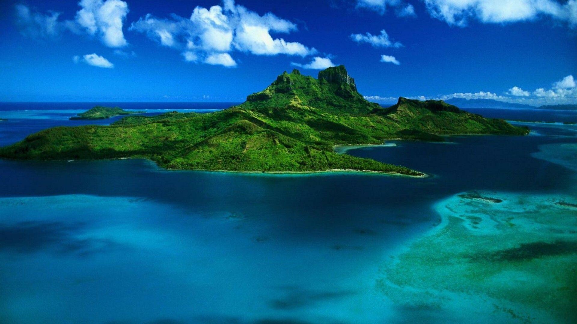 Island wallpapers, Picturesque landscapes, Coastal beauty, Remote tranquility, 1920x1080 Full HD Desktop