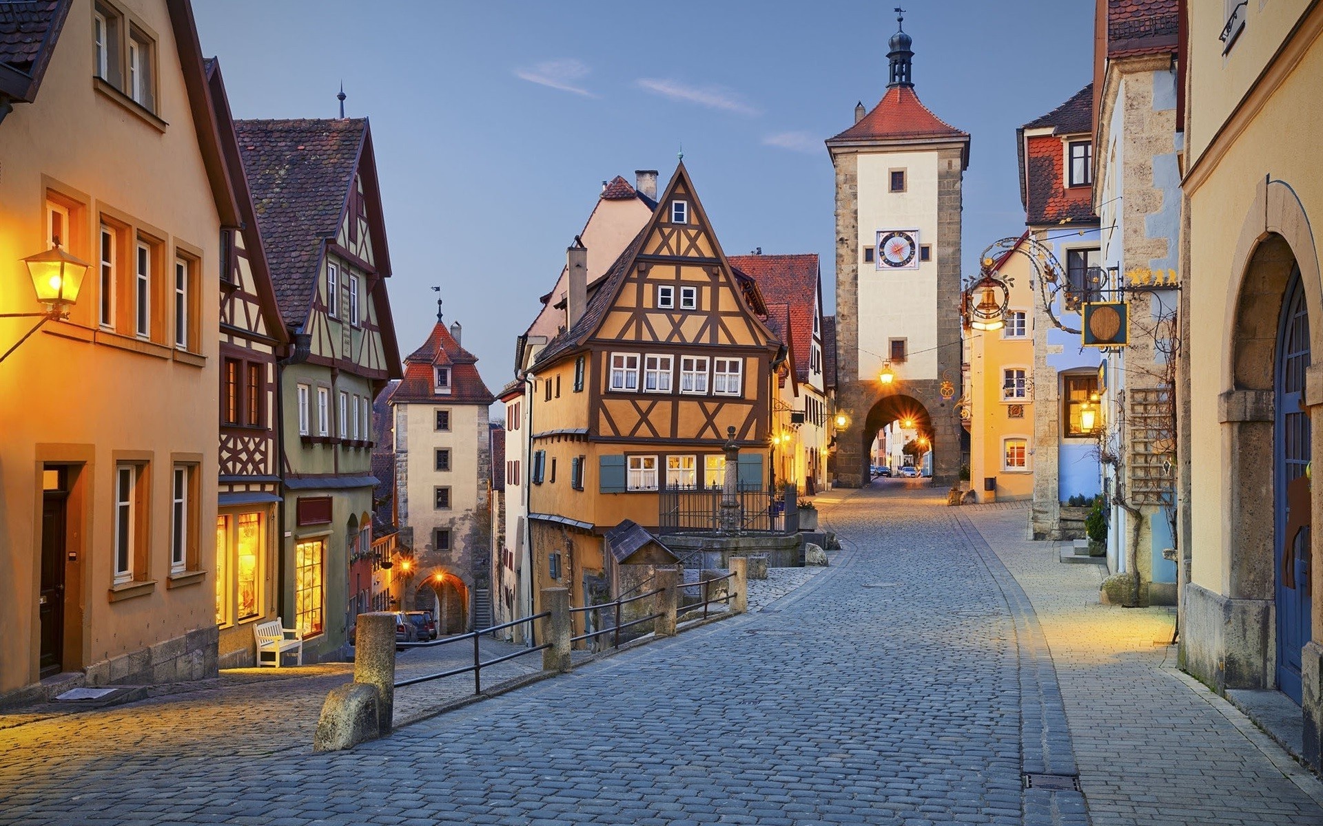 Street light city, Cityscape architecture, Germany, 1920x1200 HD Desktop