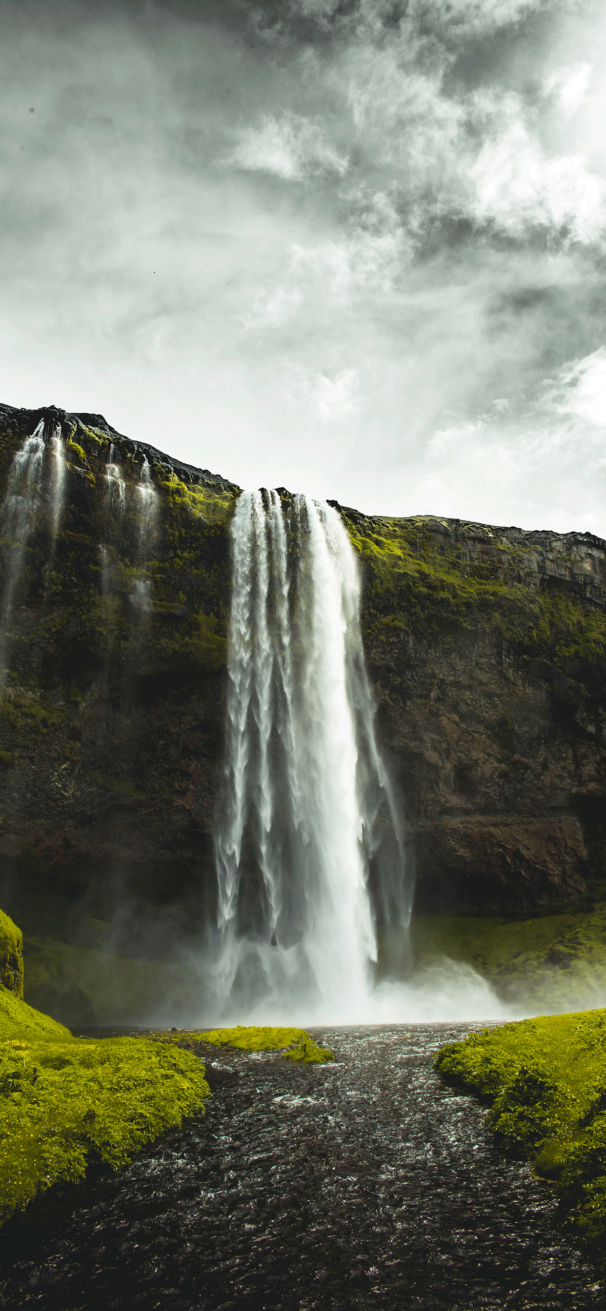 Seljalandsfoss, Iceland Wallpaper, 1250x2690 HD Phone